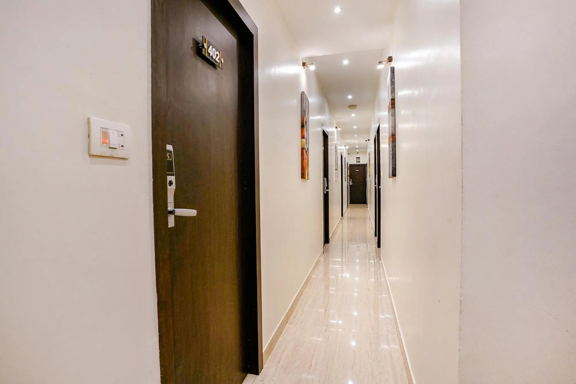 Lobby or reception in Via Abad Inn