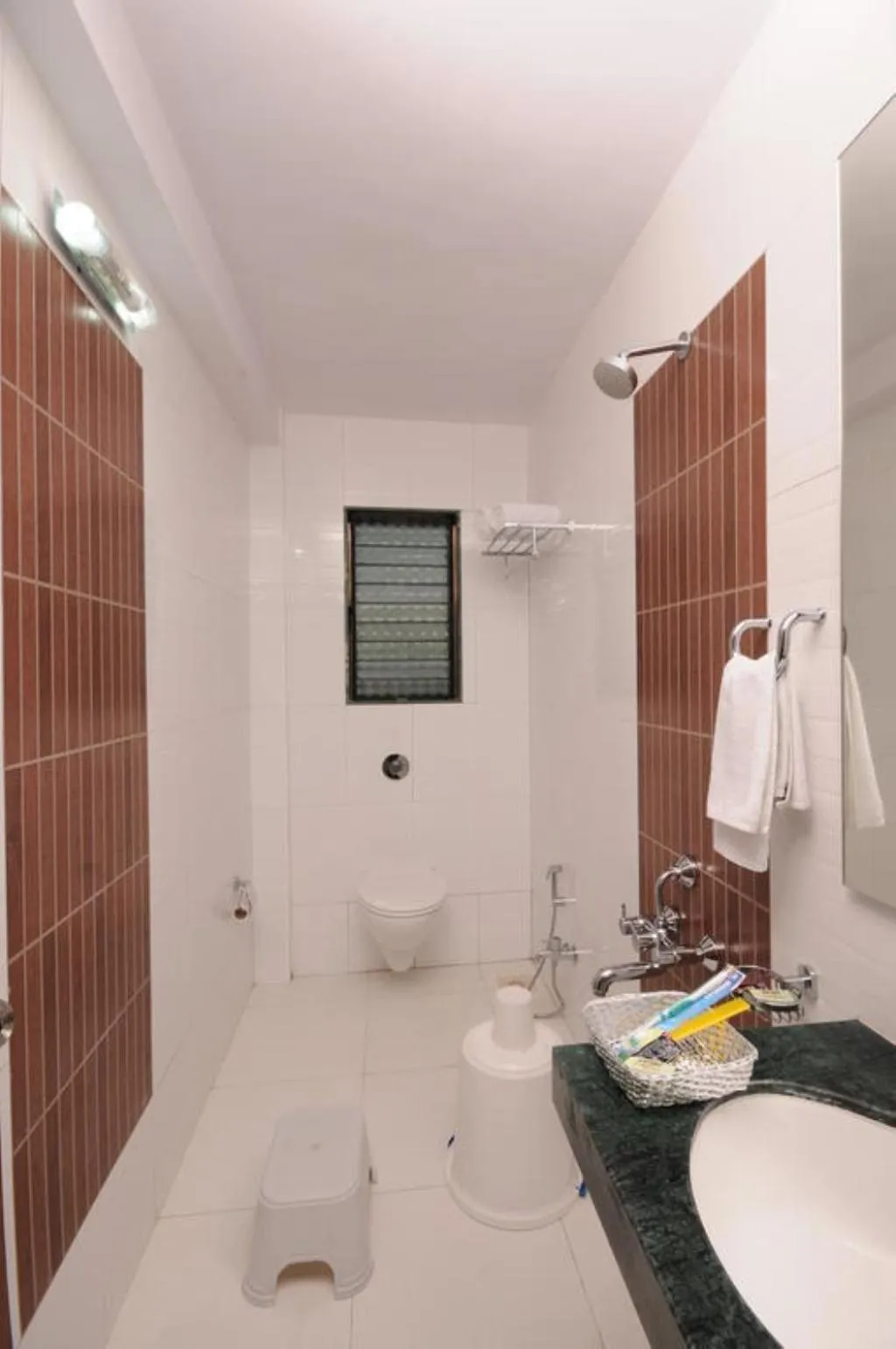 Bathroom in Hotel Sai Sangam
