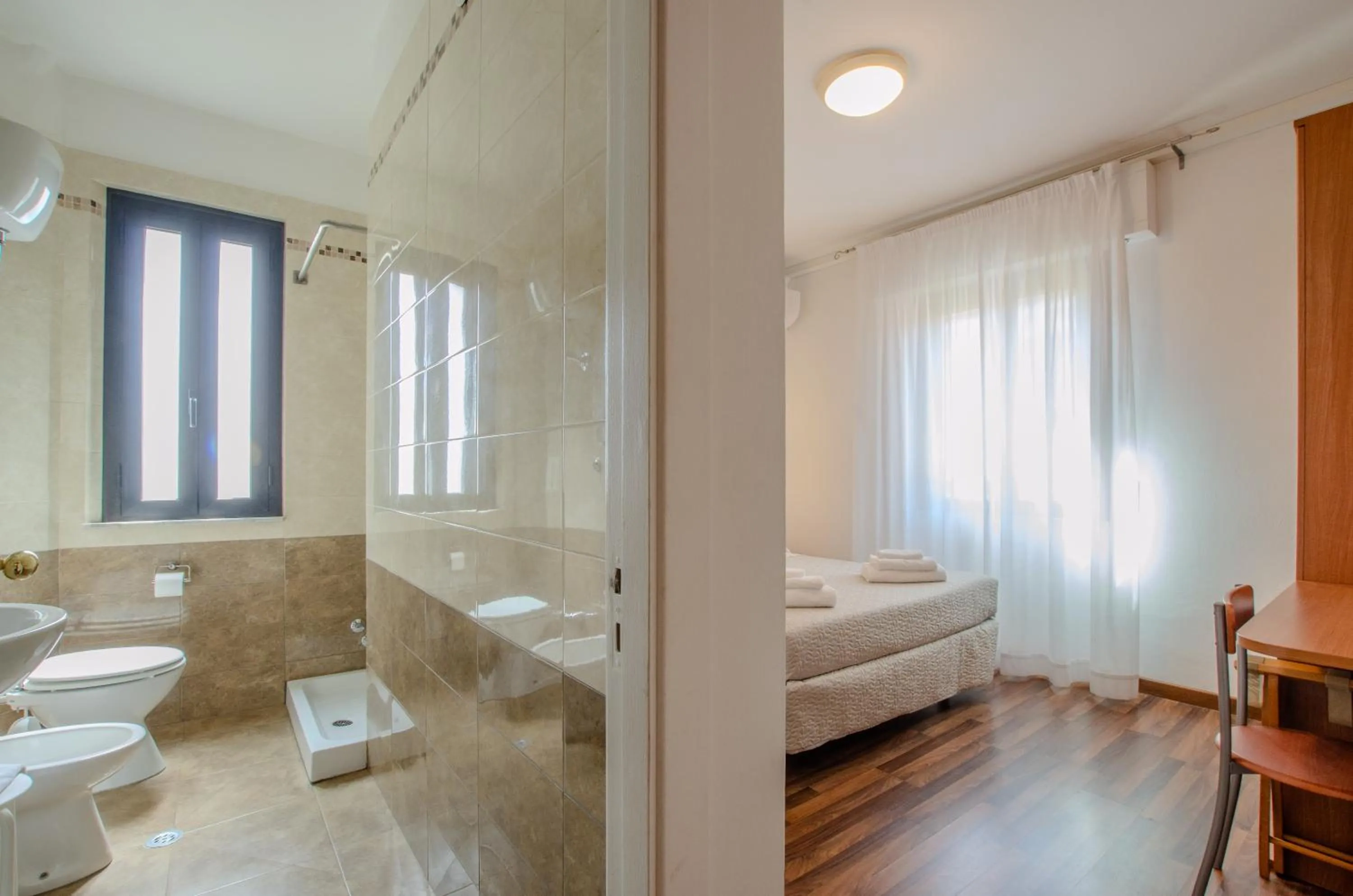 Bed in Hotel Del Buono Wellness & Medical Spa