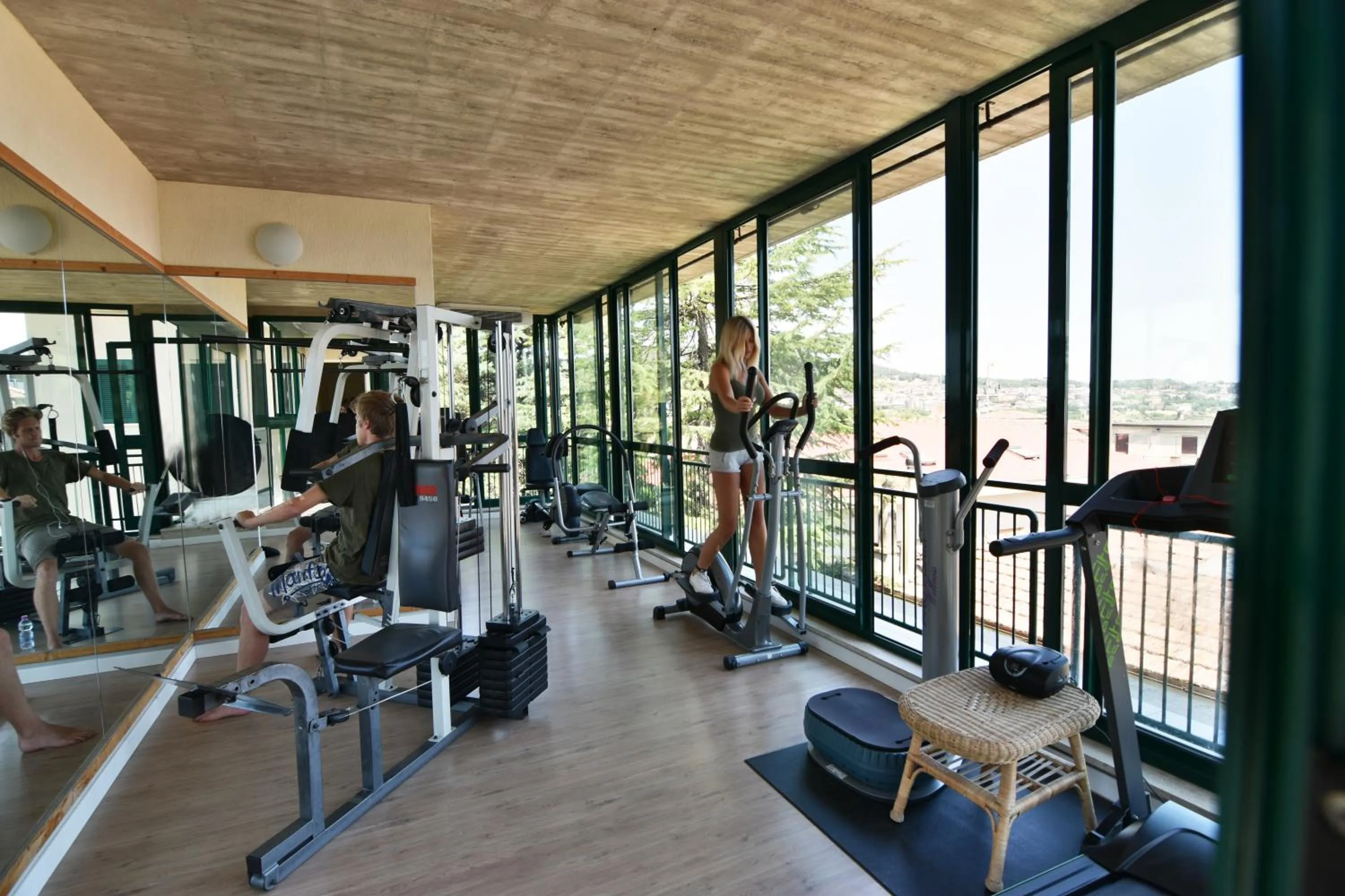 Fitness centre/facilities in Hotel Del Buono Wellness & Medical Spa