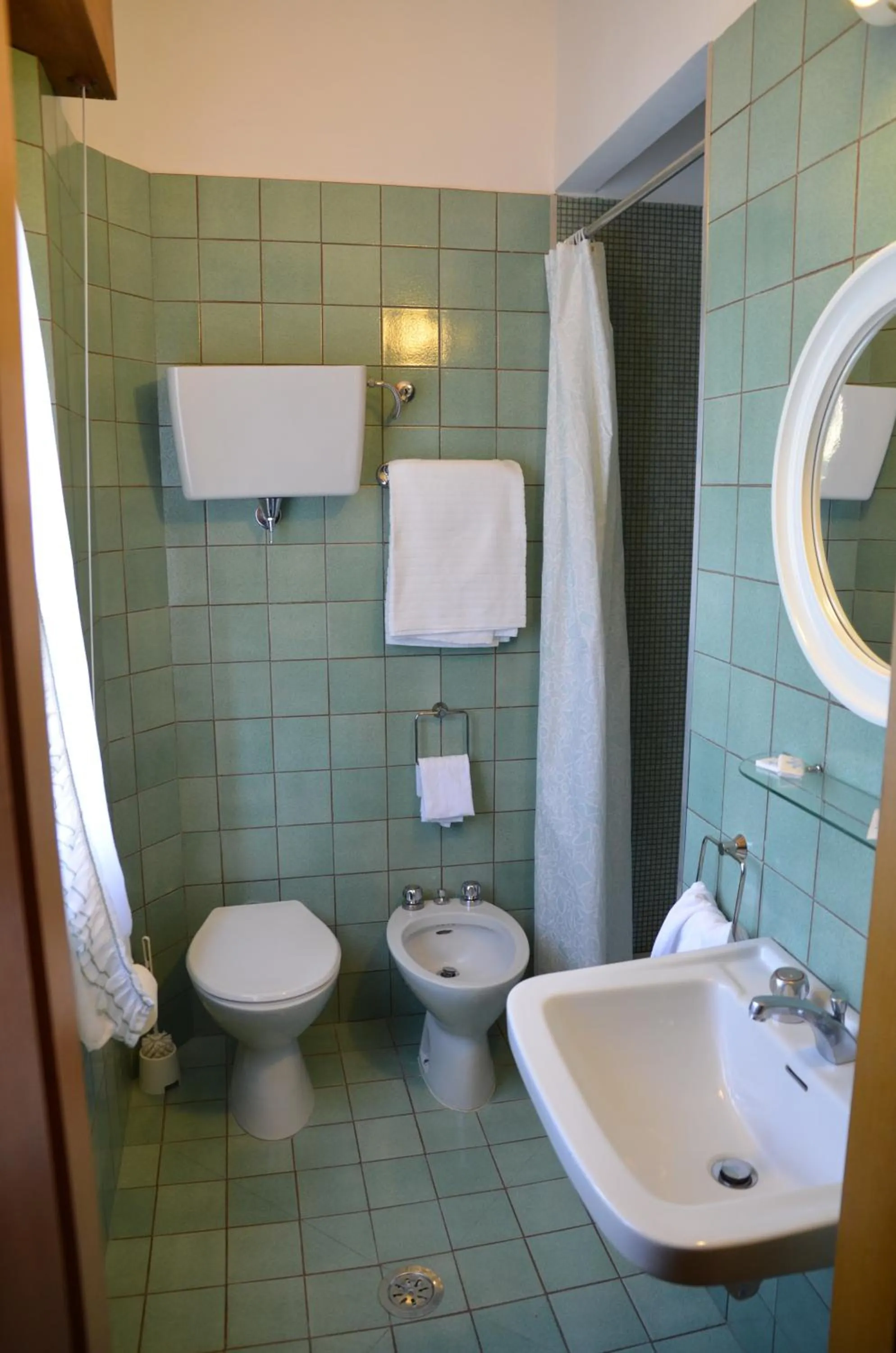 Shower in Hotel Del Buono Wellness & Medical Spa