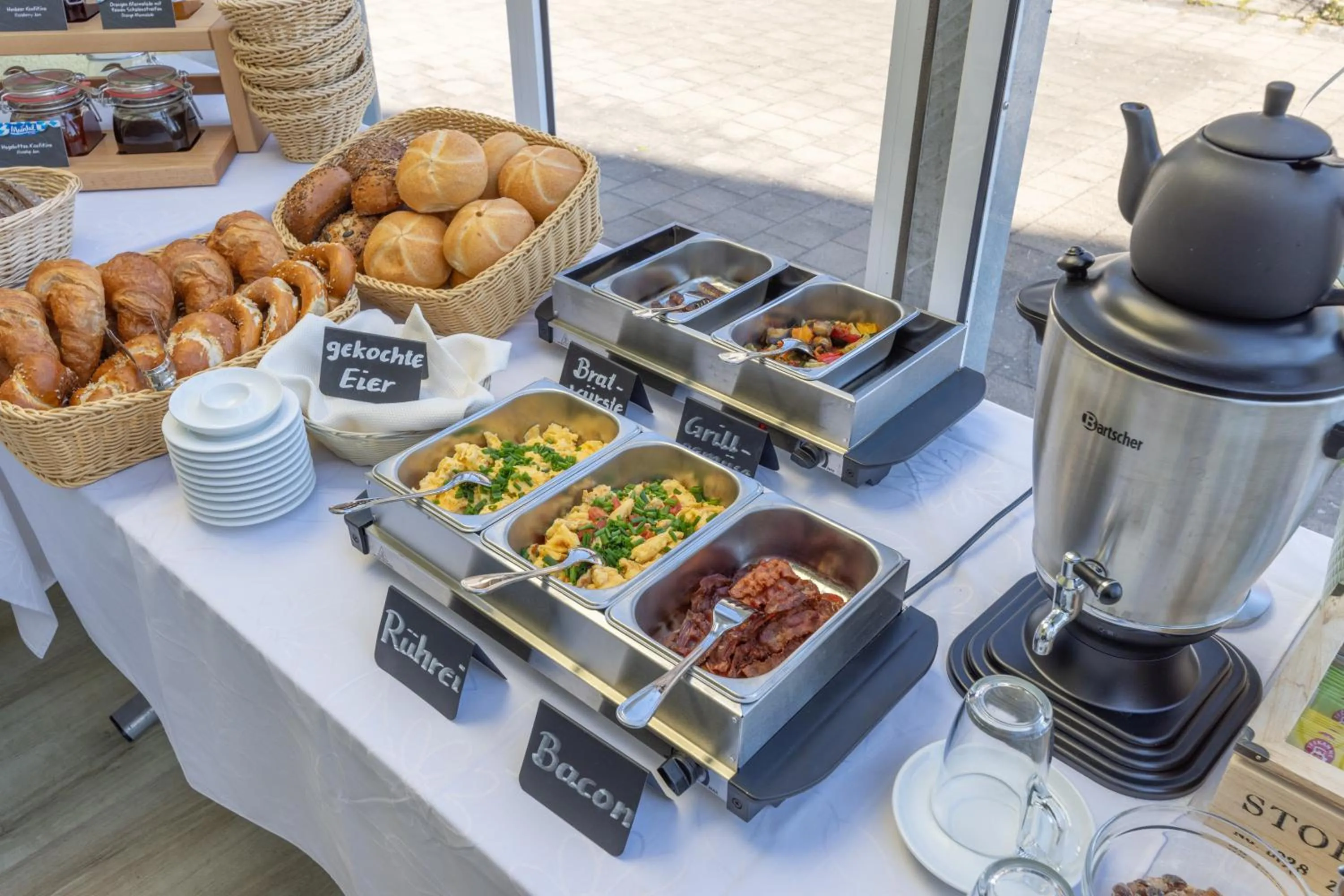 Breakfast in Gästehaus Kleeberger