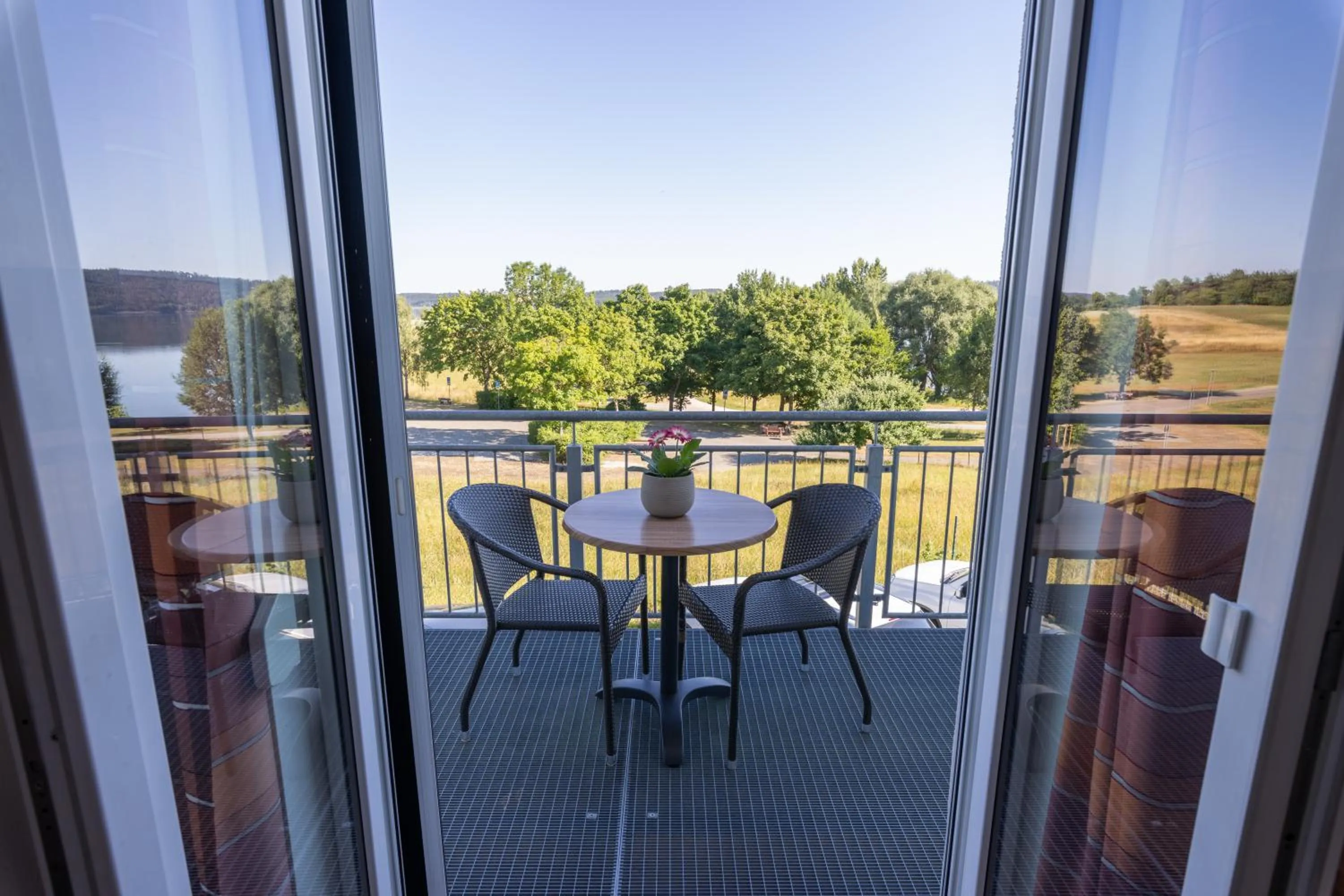 Balcony/Terrace in Gästehaus Kleeberger