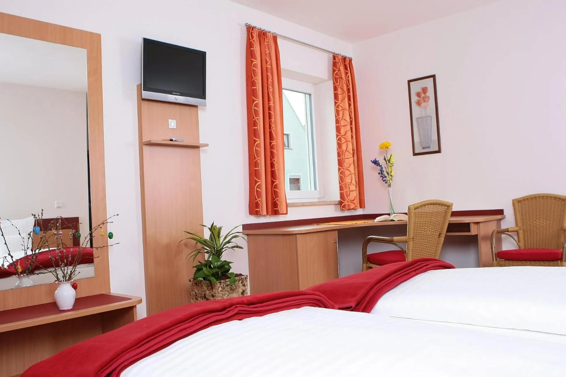 Bed in Gästehaus Kleeberger