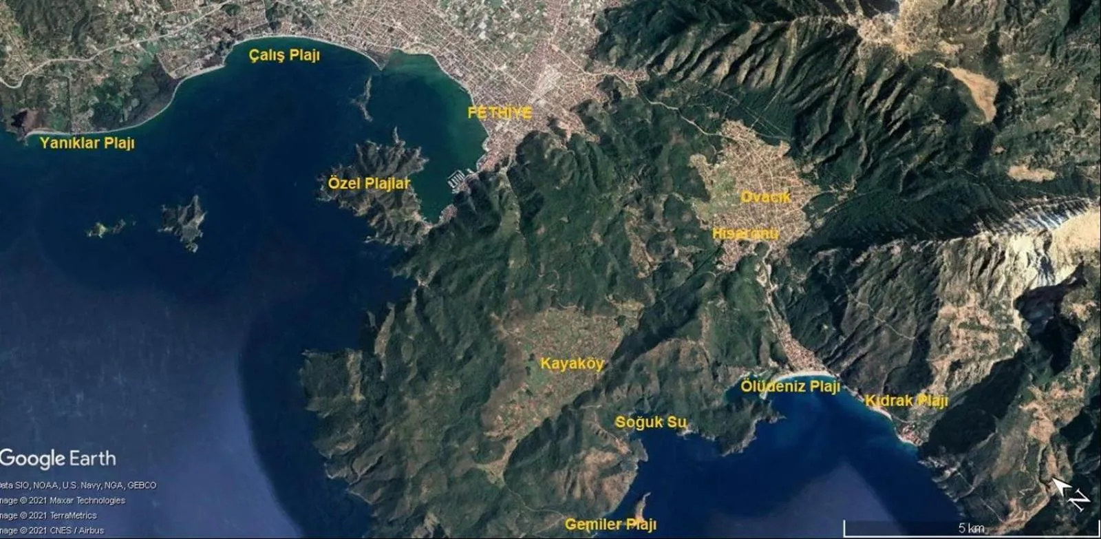 Bird's eye view in VILLA PALM