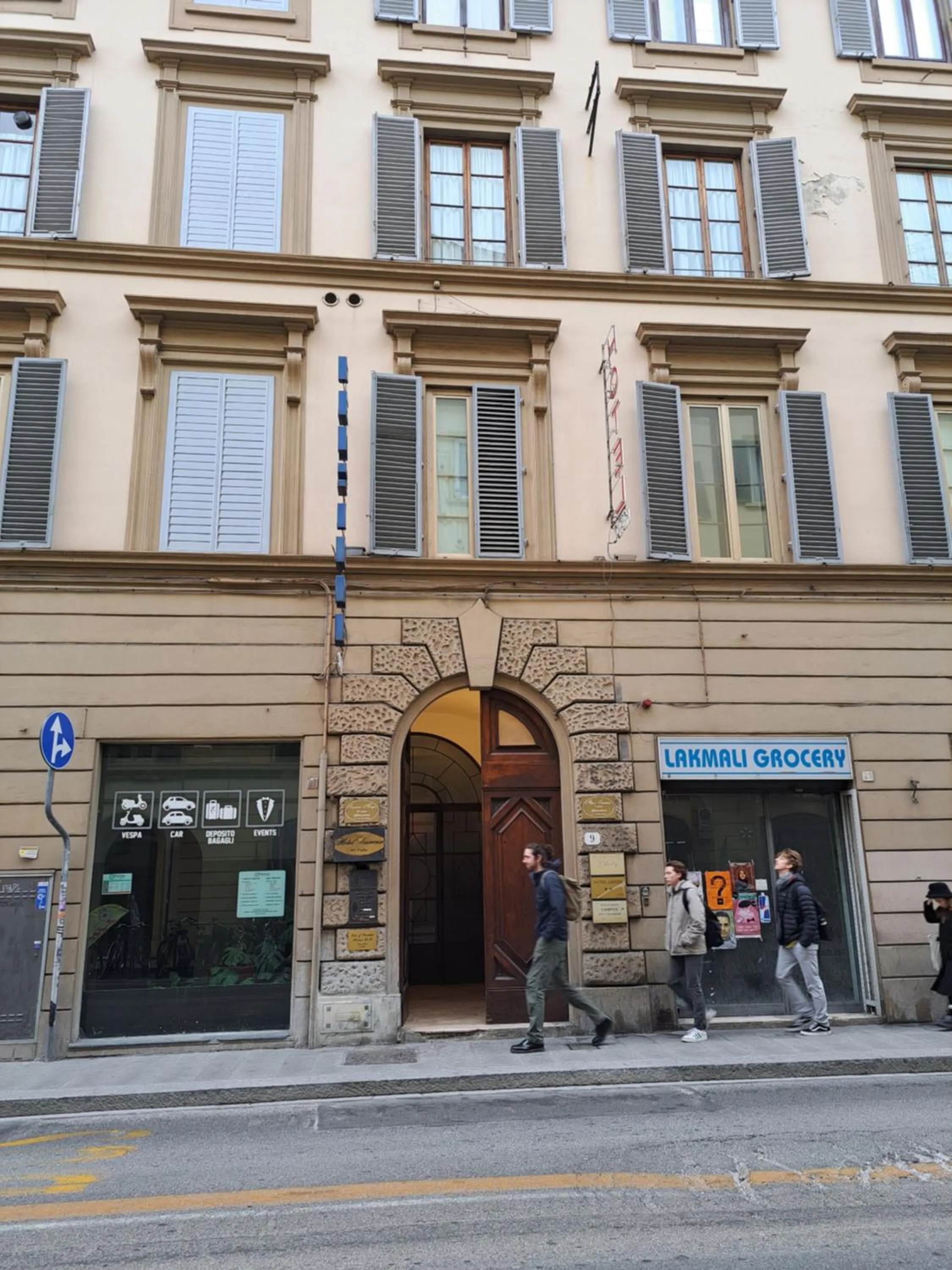 Facade/entrance in Hotel Genesi