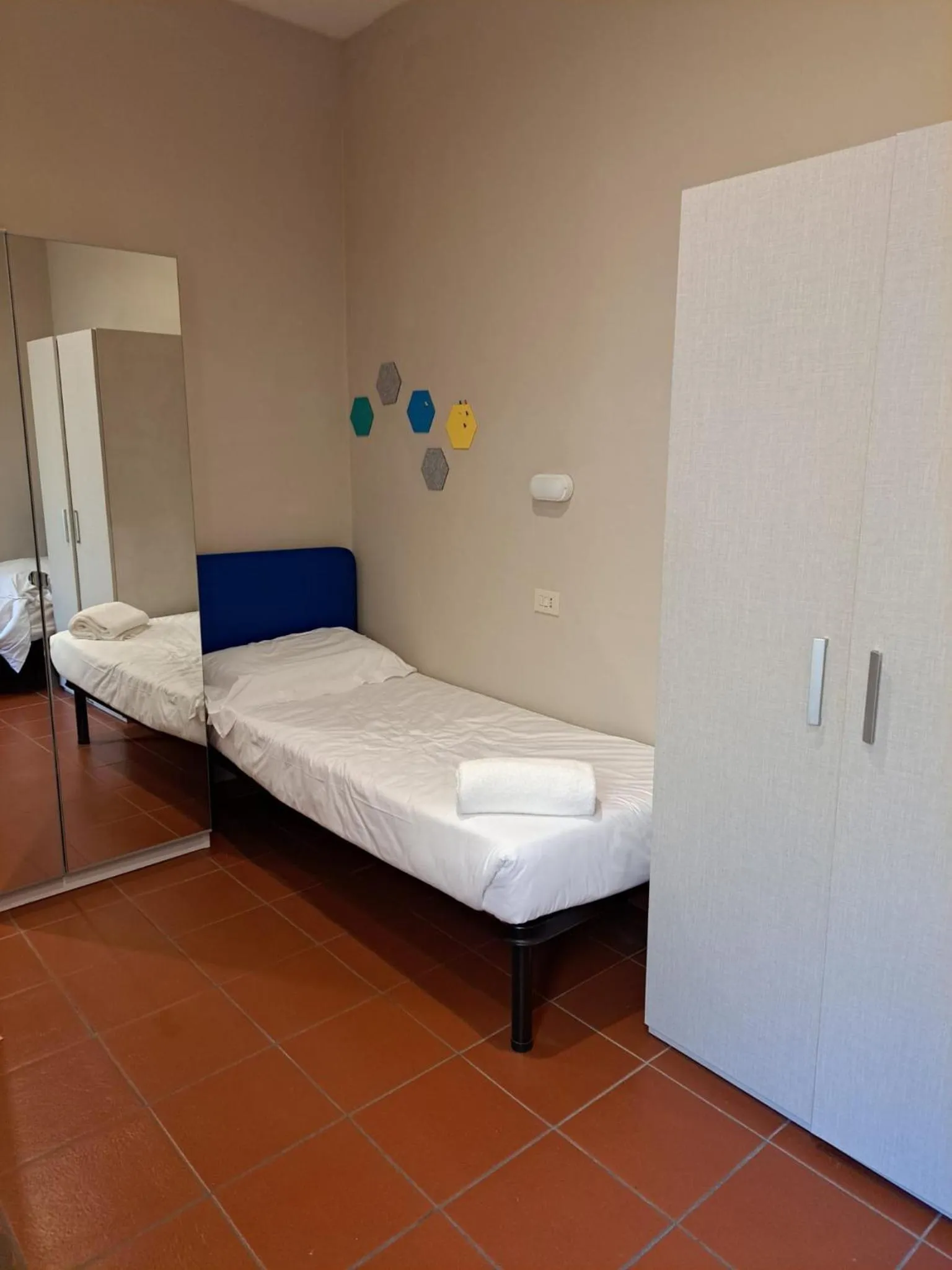 Bedroom, Bed in Hotel Genesi