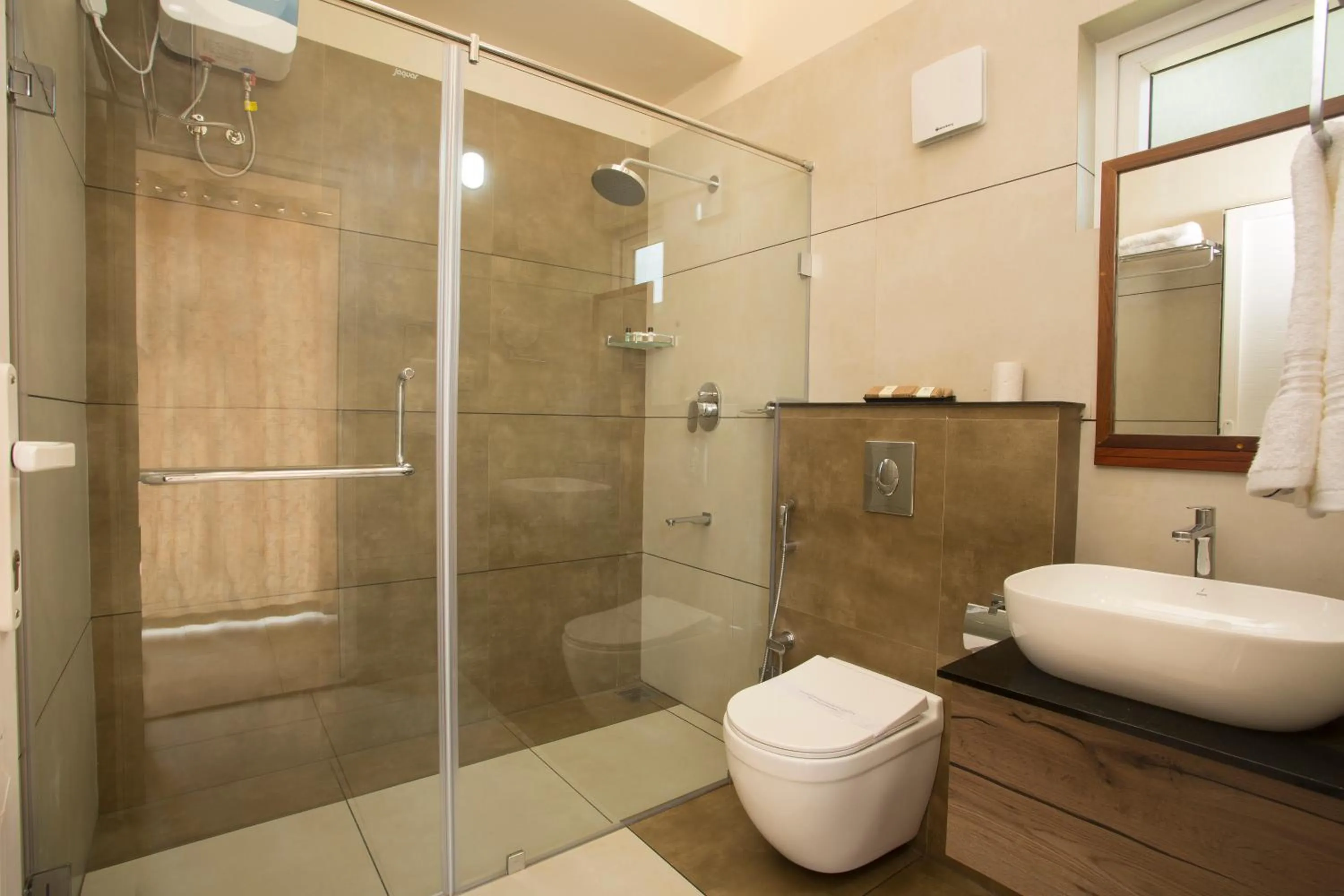 Bathroom in Amrezy Resort and Spa by Stride, Wayanad