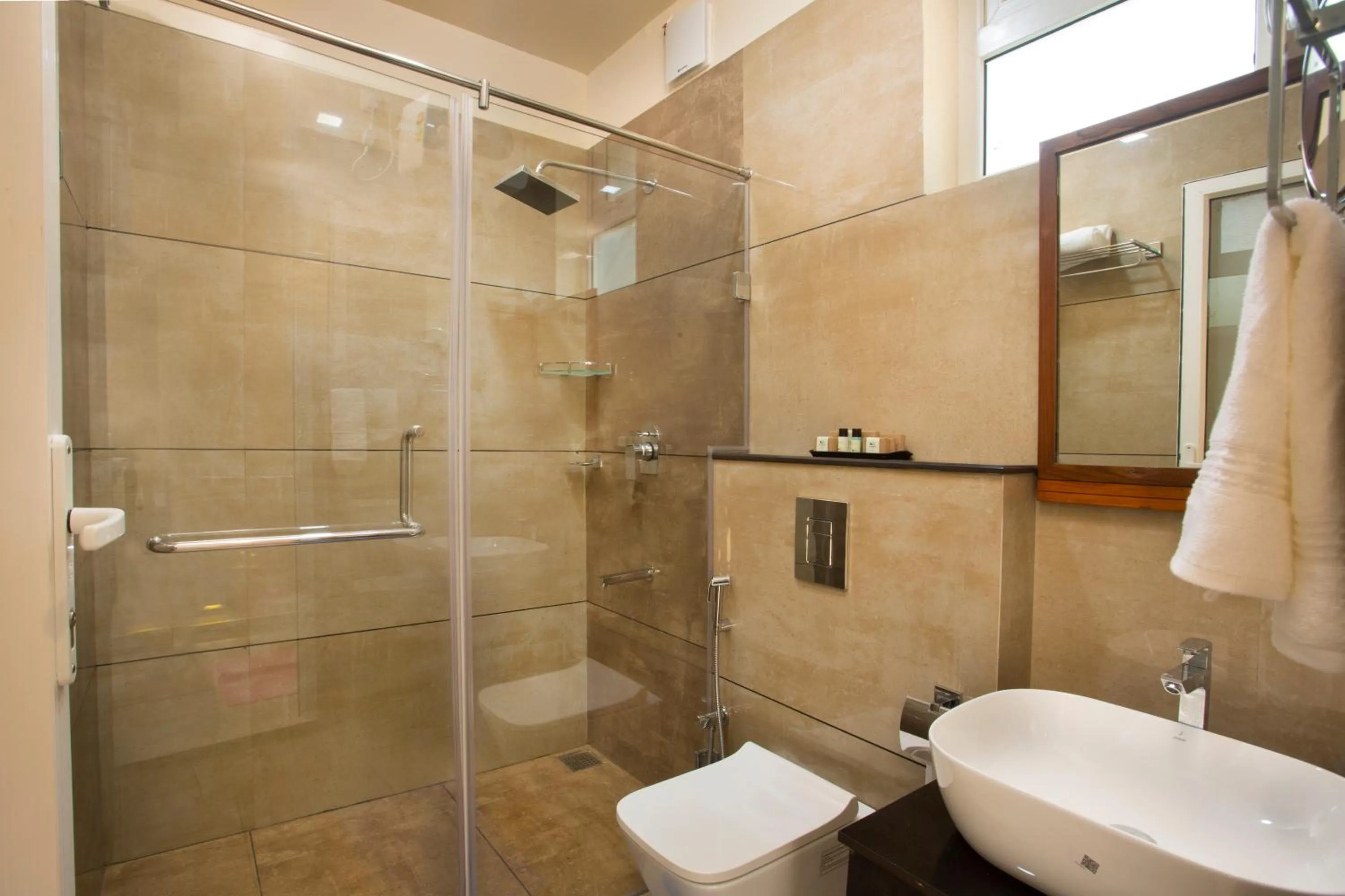 Bathroom in Amrezy Resort and Spa by Stride, Wayanad