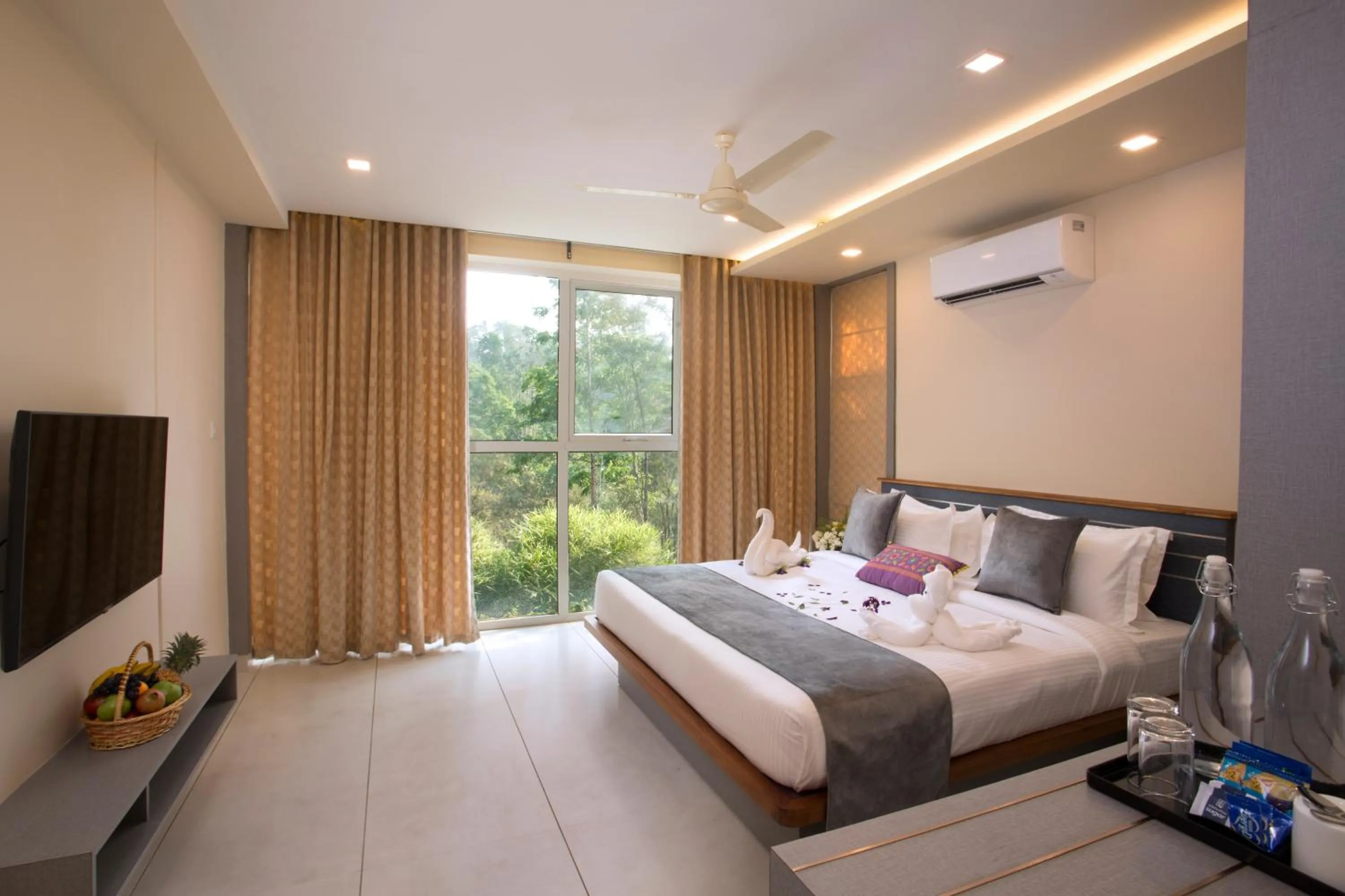 Photo of the whole room, Bed in Amrezy Resort and Spa by Stride, Wayanad