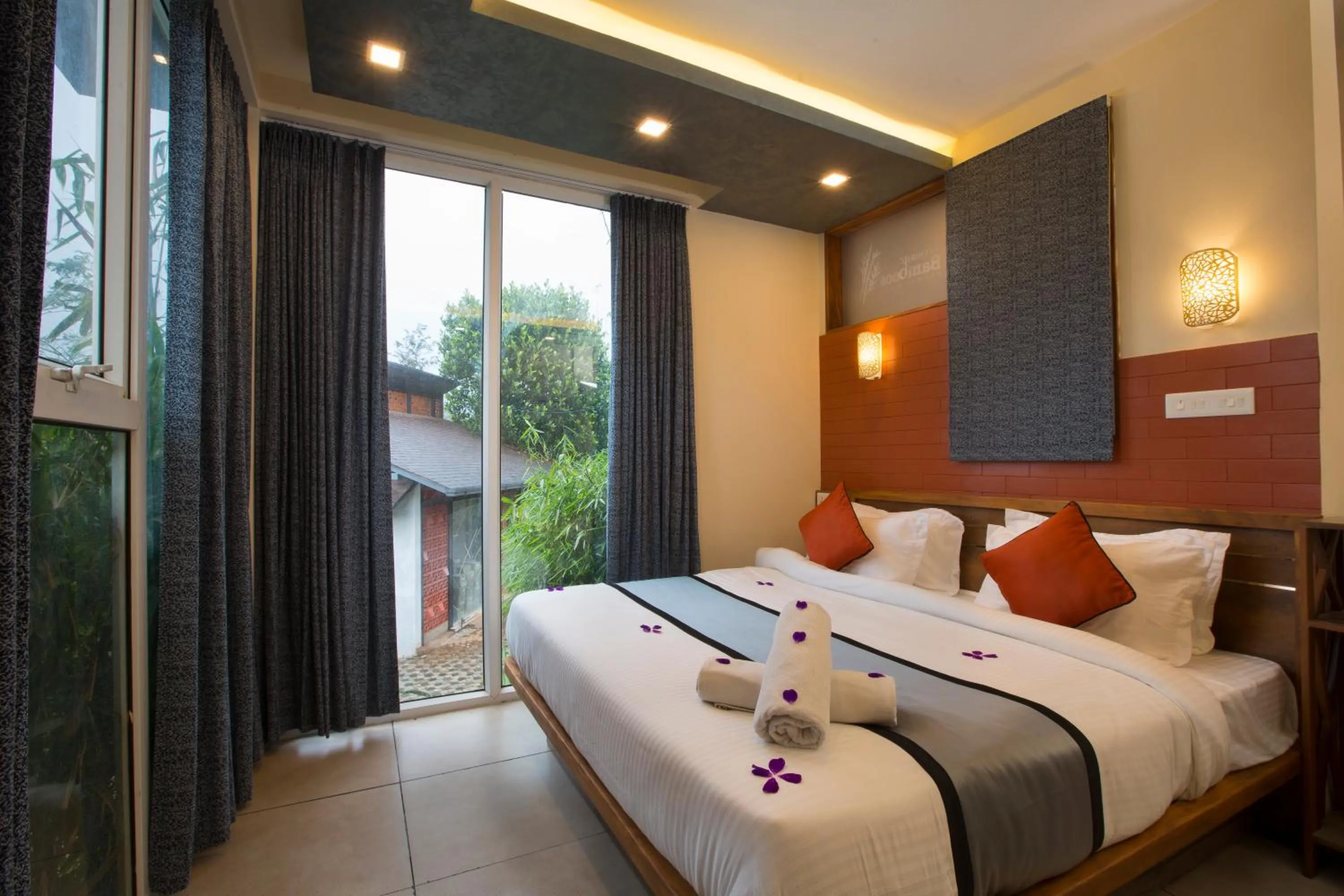 Bedroom, Bed in Amrezy Resort and Spa by Stride, Wayanad