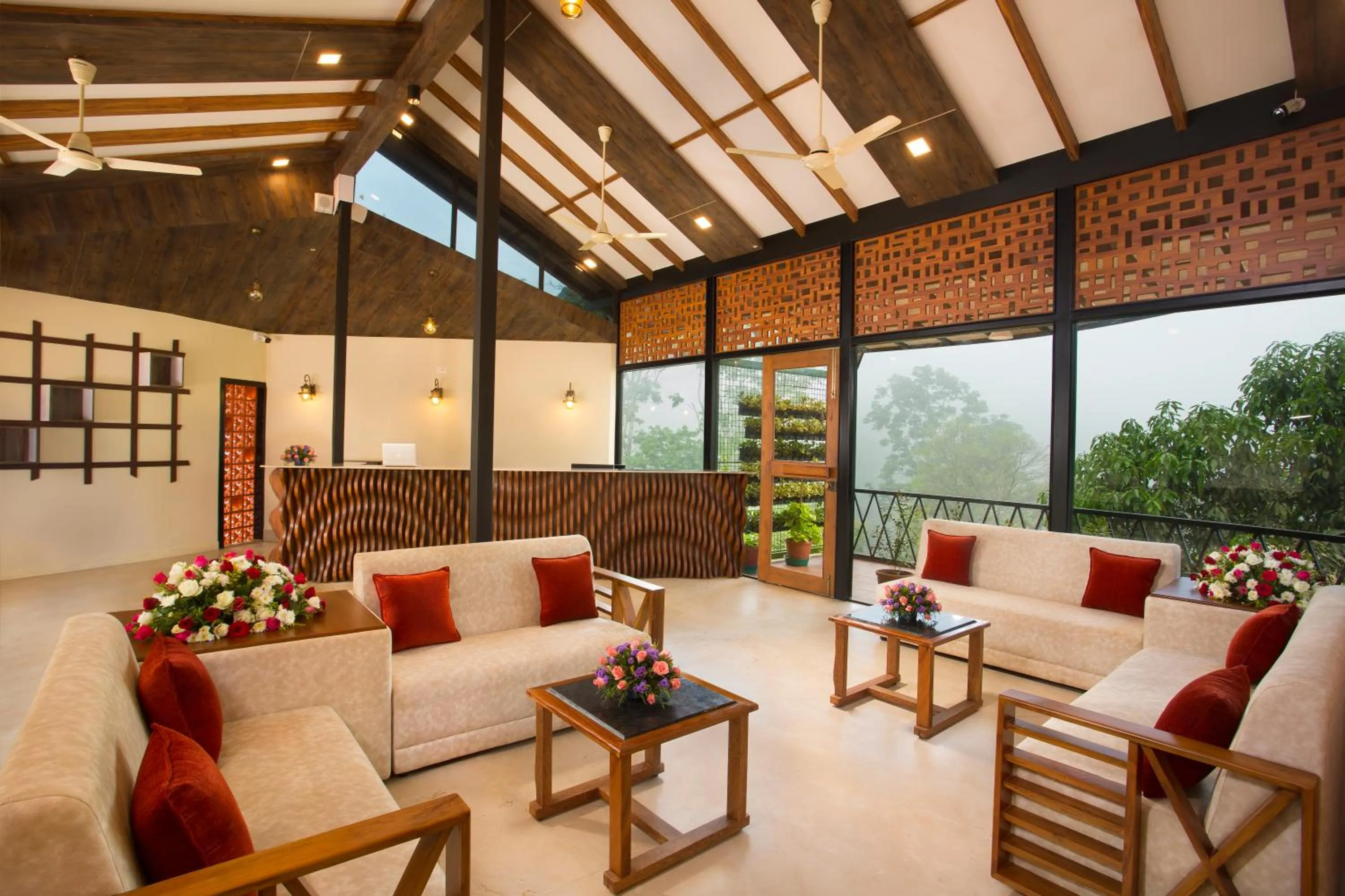 Lobby or reception in Amrezy Resort and Spa by Stride, Wayanad