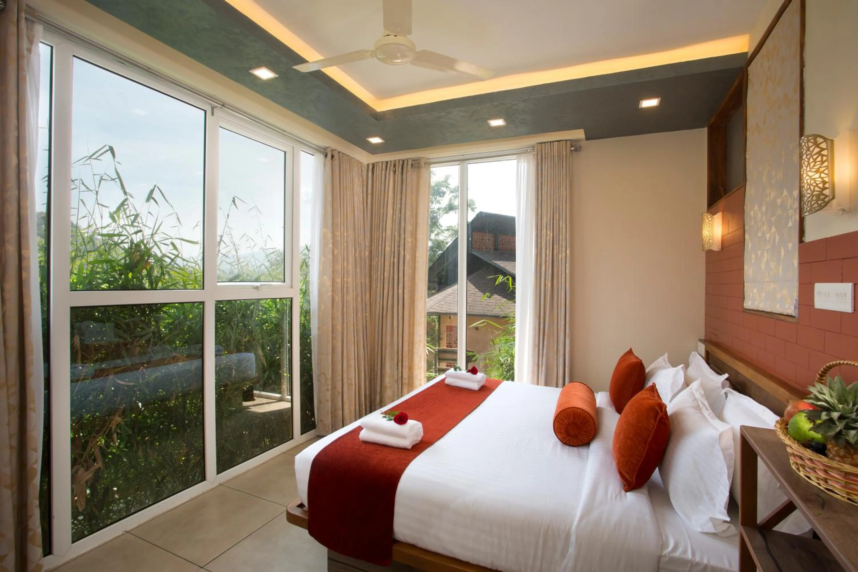 Bedroom, Bed in Amrezy Resort and Spa by Stride, Wayanad
