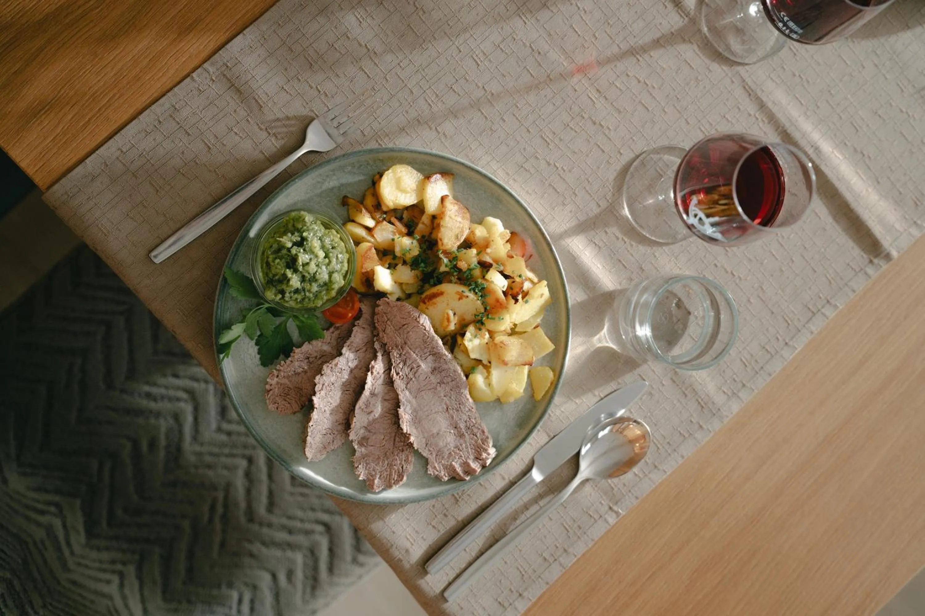 Restaurant/places to eat in Hotel Post Gries