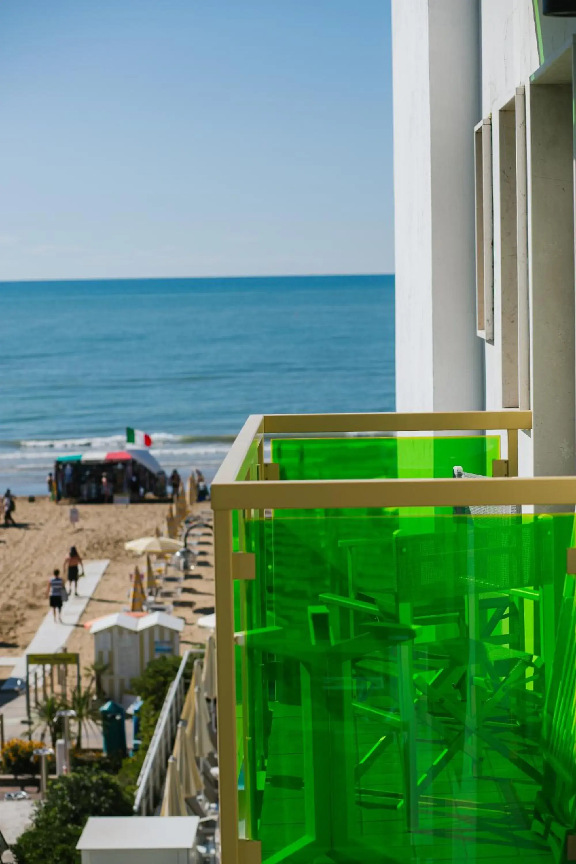 Balcony/Terrace, Sea View in Hotel Bristol