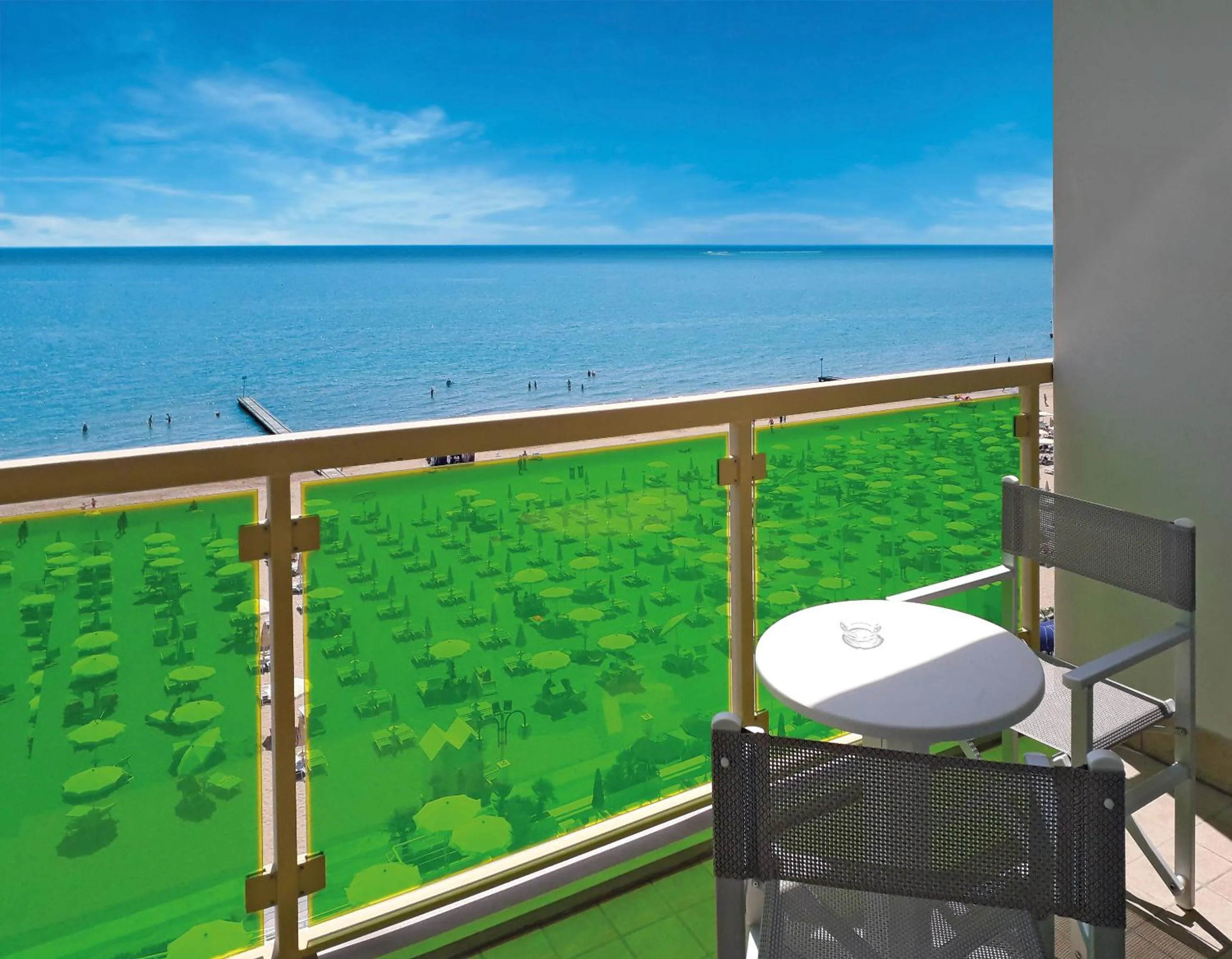 View (from property/room) in Hotel Bristol