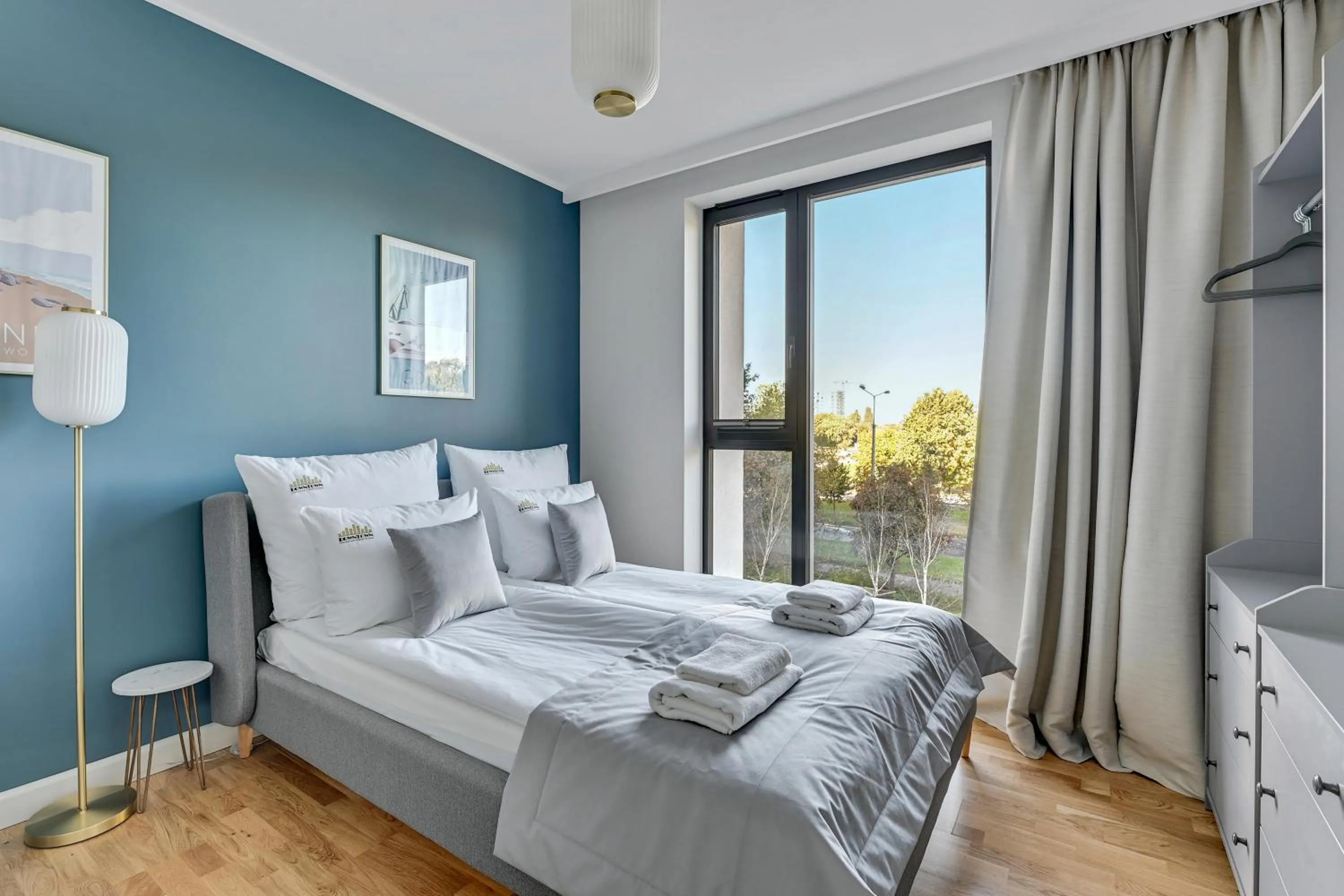 Bed in Tarasy Bałtyku Seaside, Sauna, Gym & Free Parking by Downtown Apartments