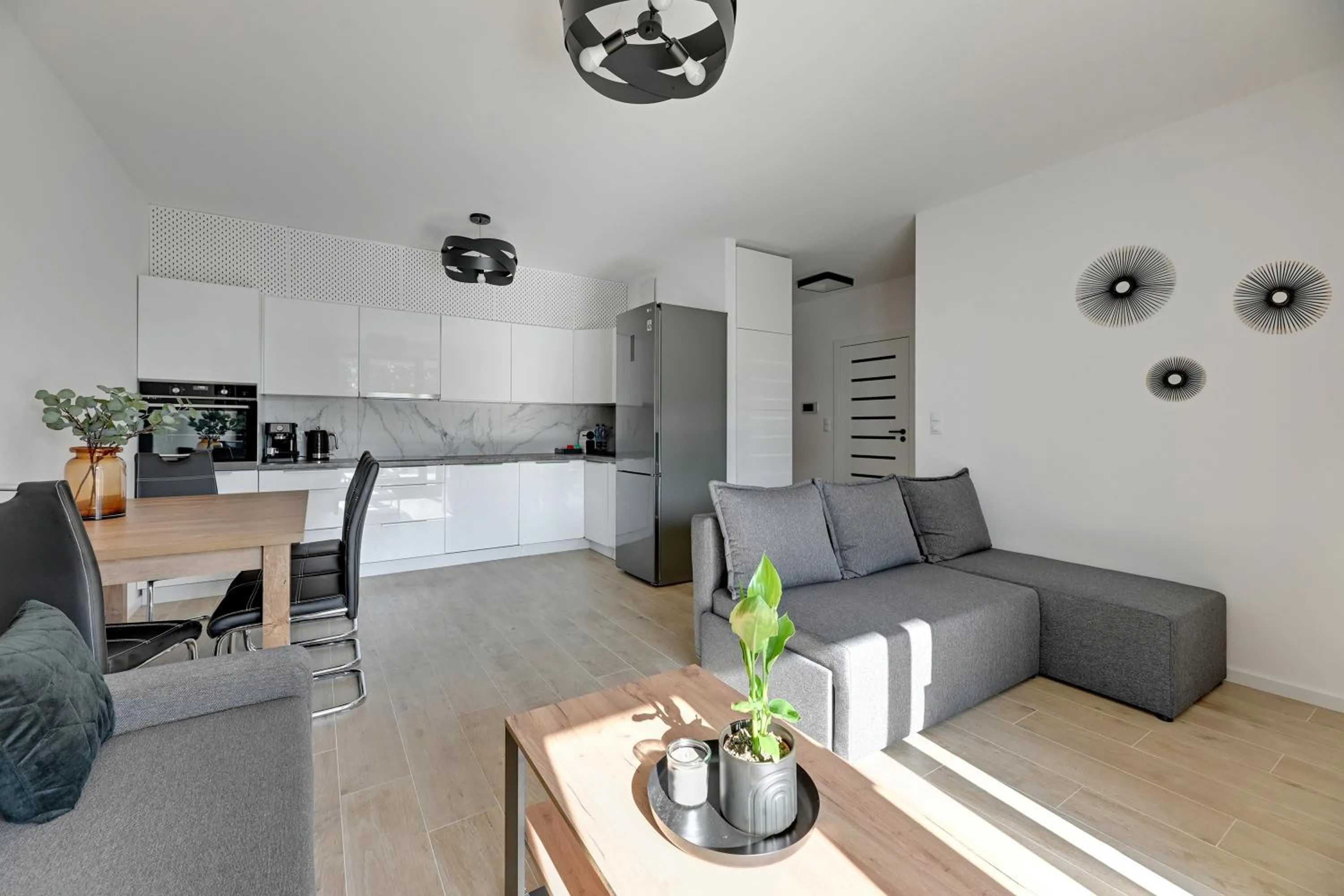 Living room in Tarasy Bałtyku Seaside, Sauna, Gym & Free Parking by Downtown Apartments