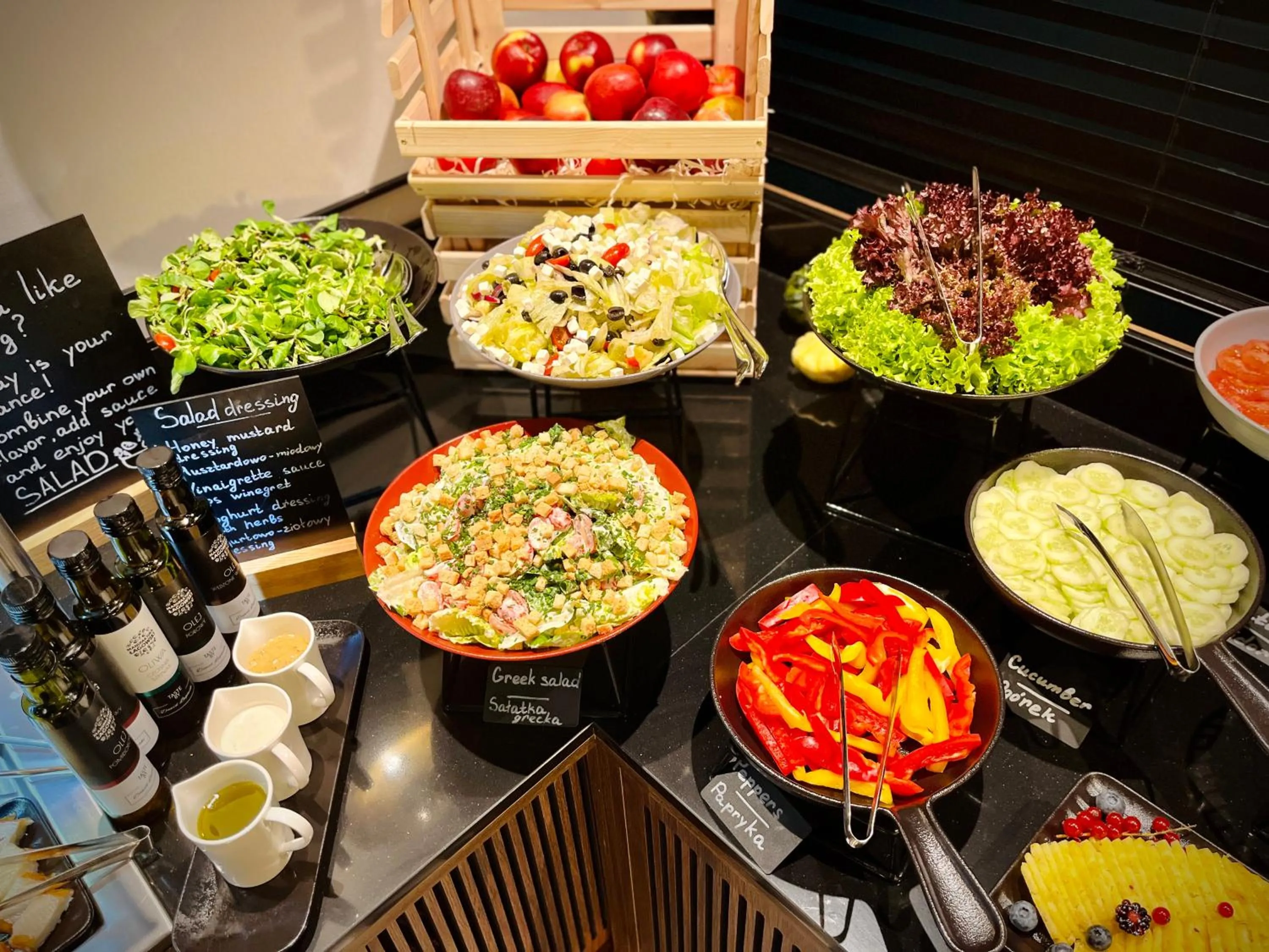 Food close-up in Royal Tulip Warsaw Centre