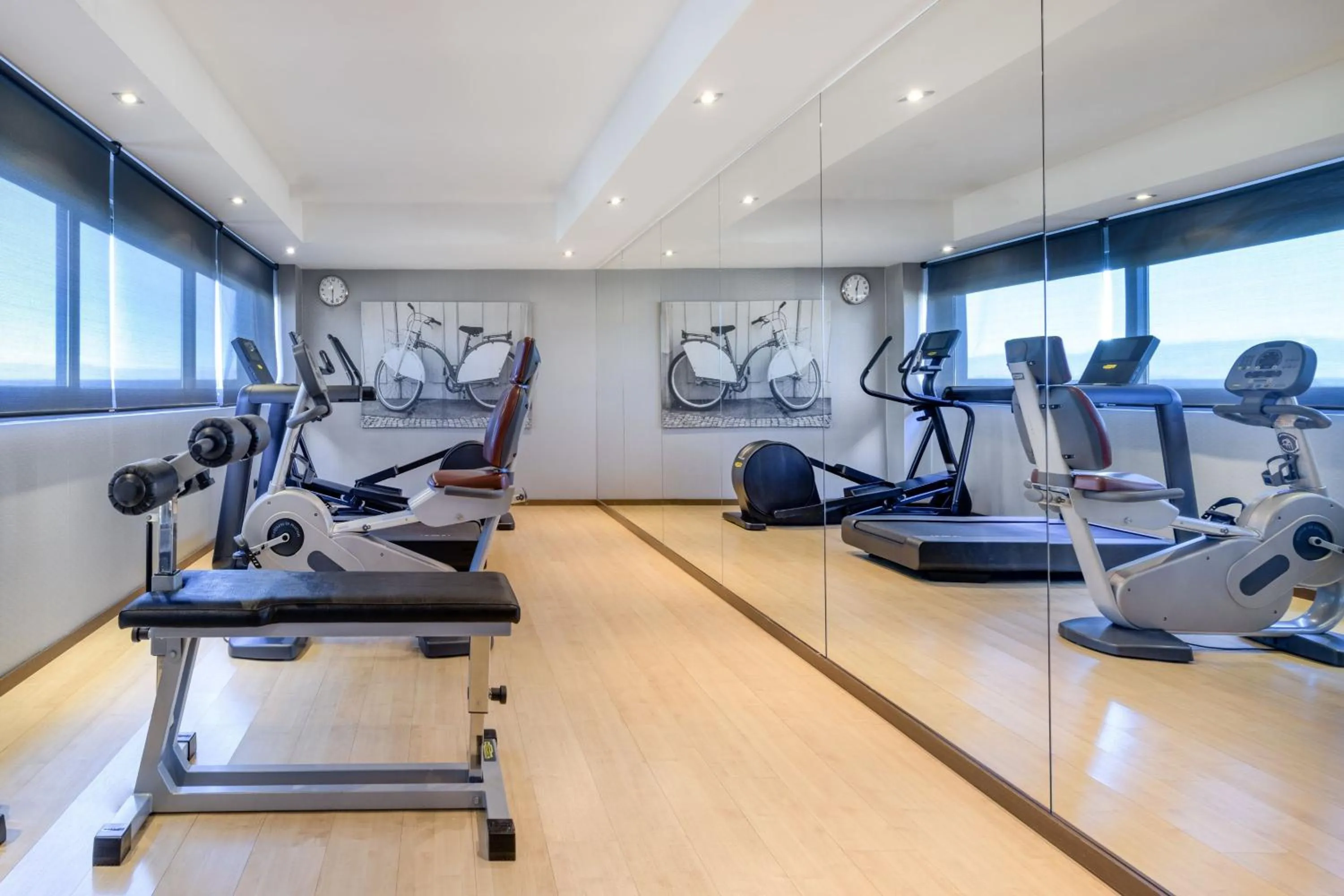 Fitness centre/facilities in AC Hotel Vicenza by Marriott