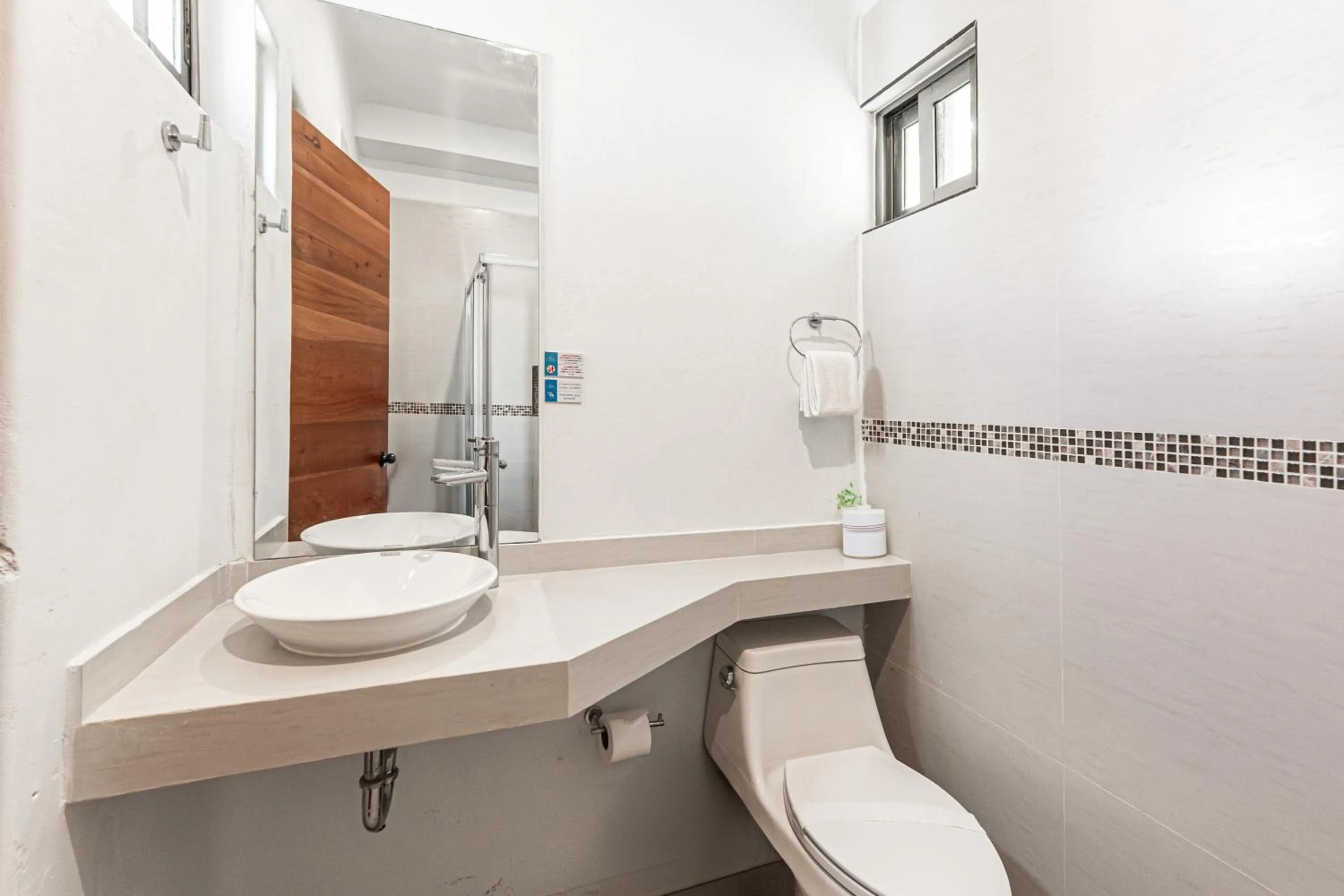 Bathroom in Villas Amanecer by Andiani Travel