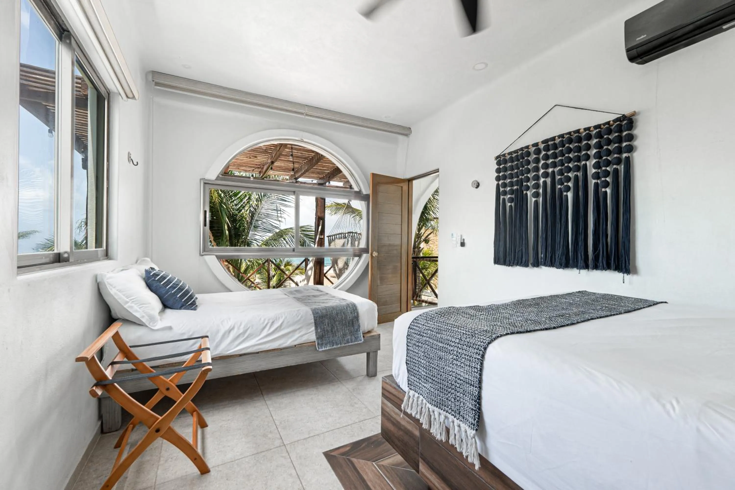 Bed in Villas Amanecer by Andiani Travel