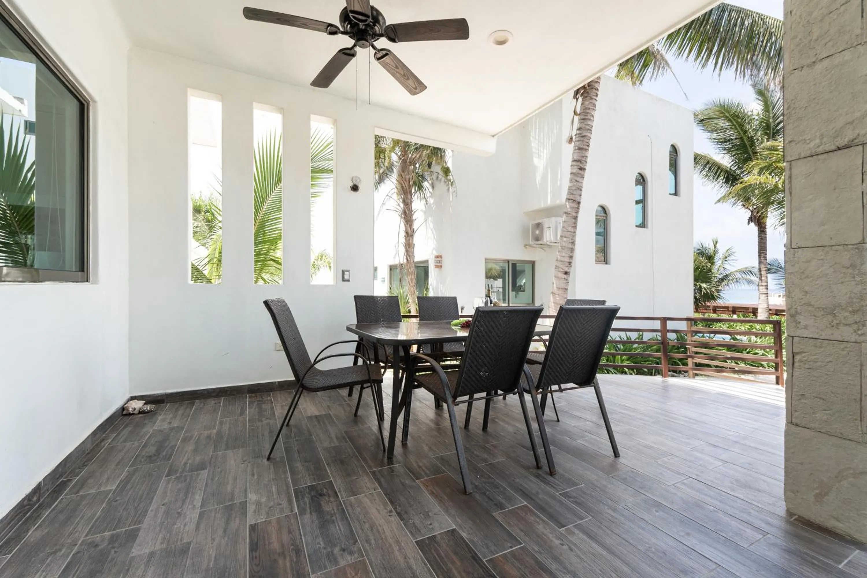 Patio in Villas Amanecer by Andiani Travel