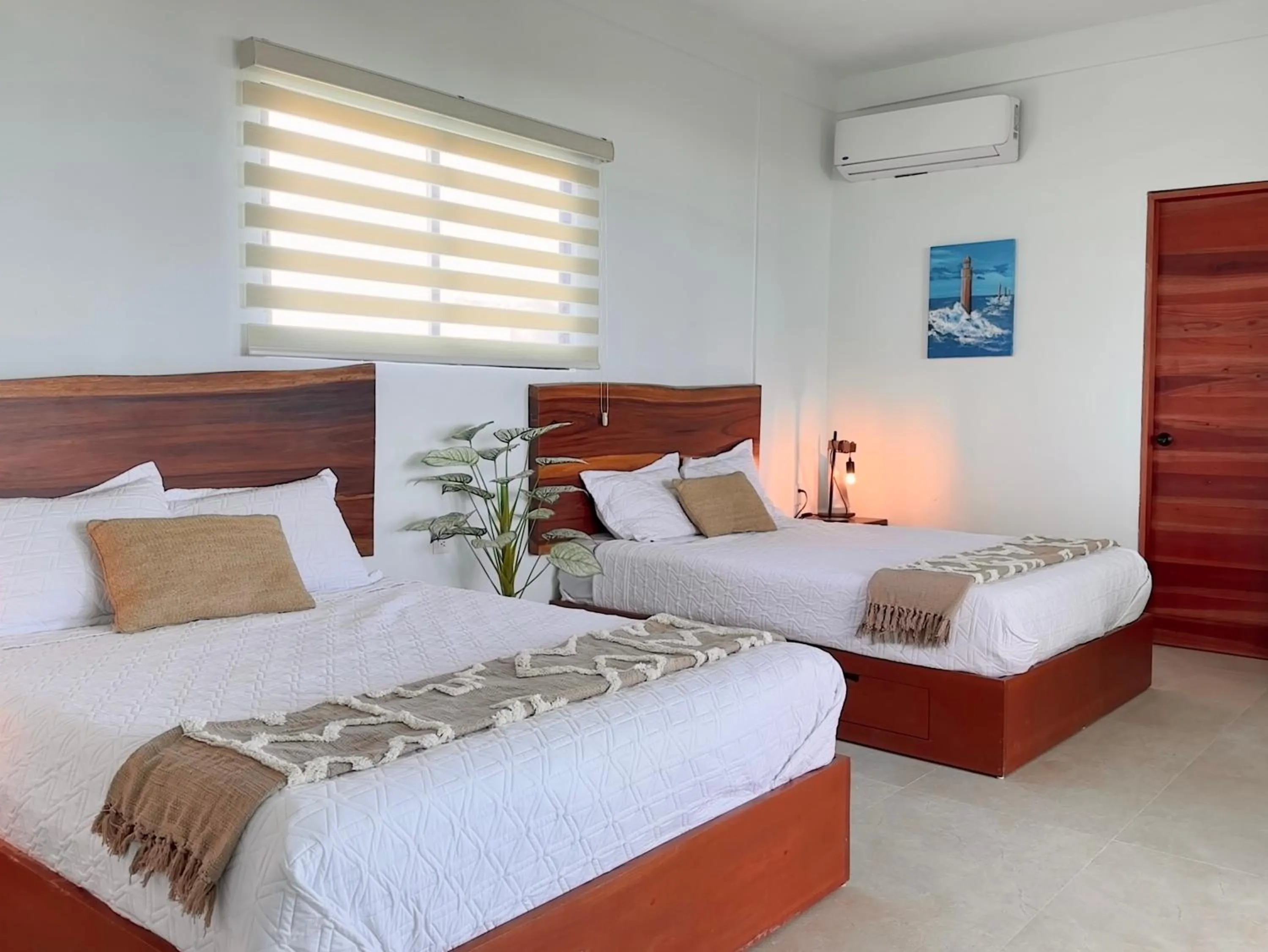 Bed in Villas Amanecer by Andiani Travel