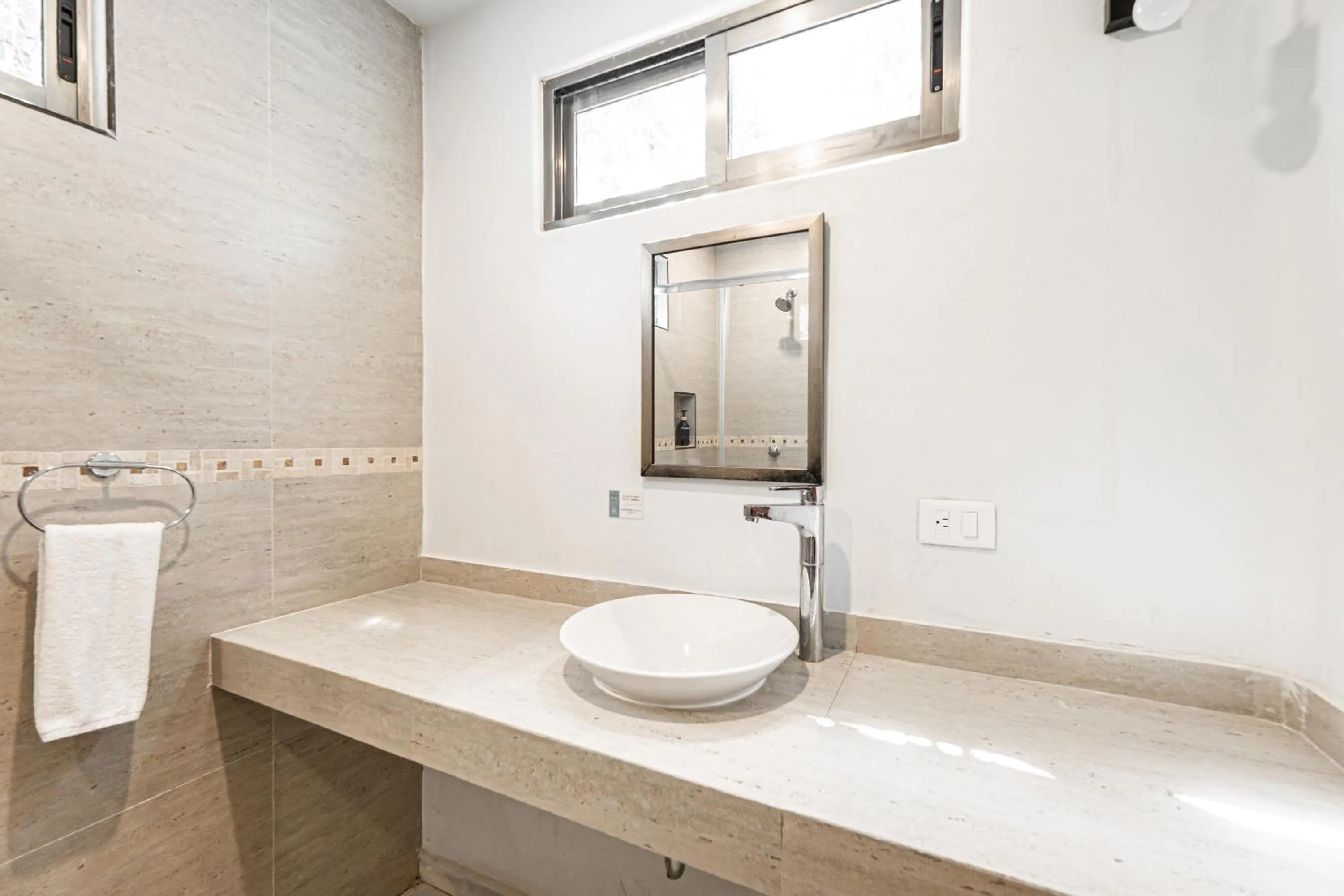 Bathroom in Villas Amanecer by Andiani Travel