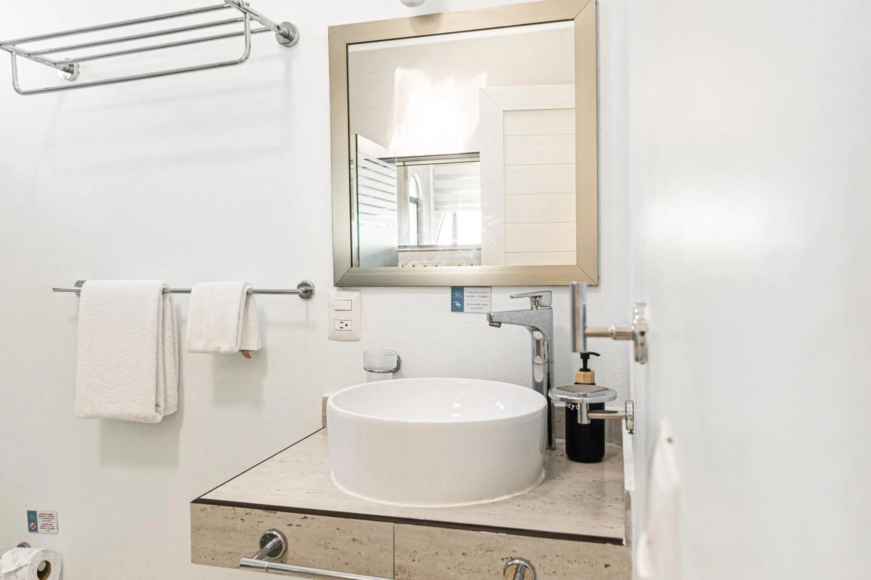 Bathroom in Villas Amanecer by Andiani Travel