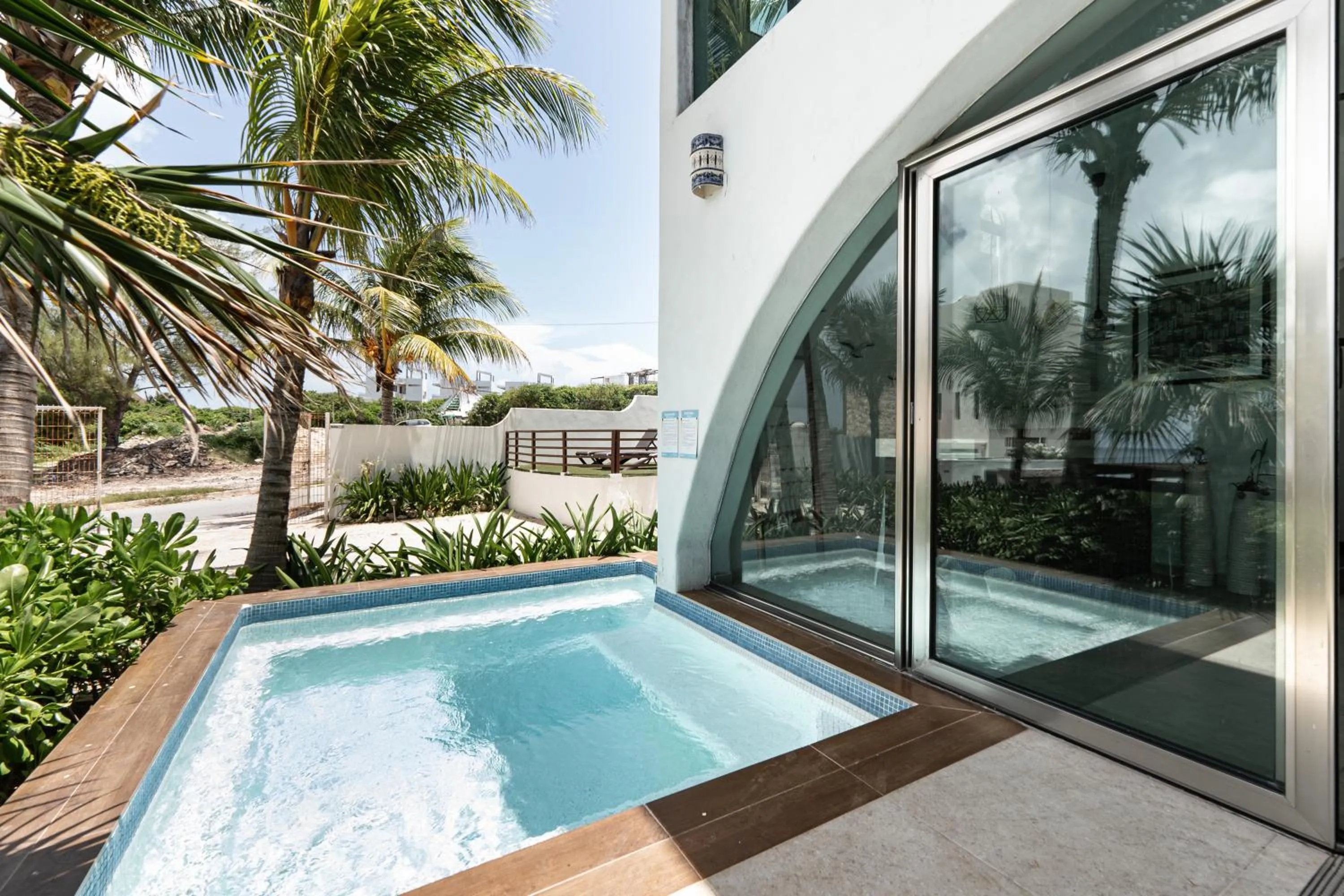 Patio in Villas Amanecer by Andiani Travel