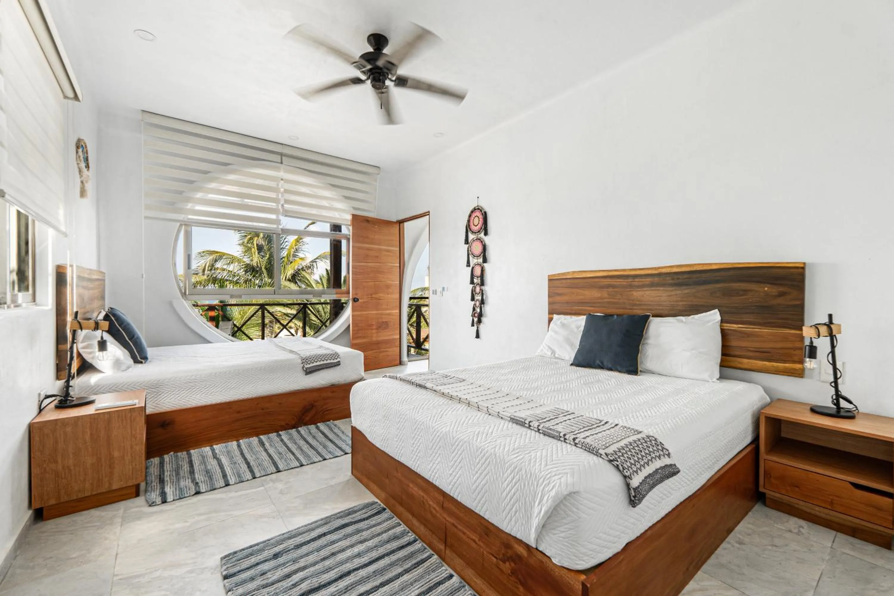 Bed in Villas Amanecer by Andiani Travel