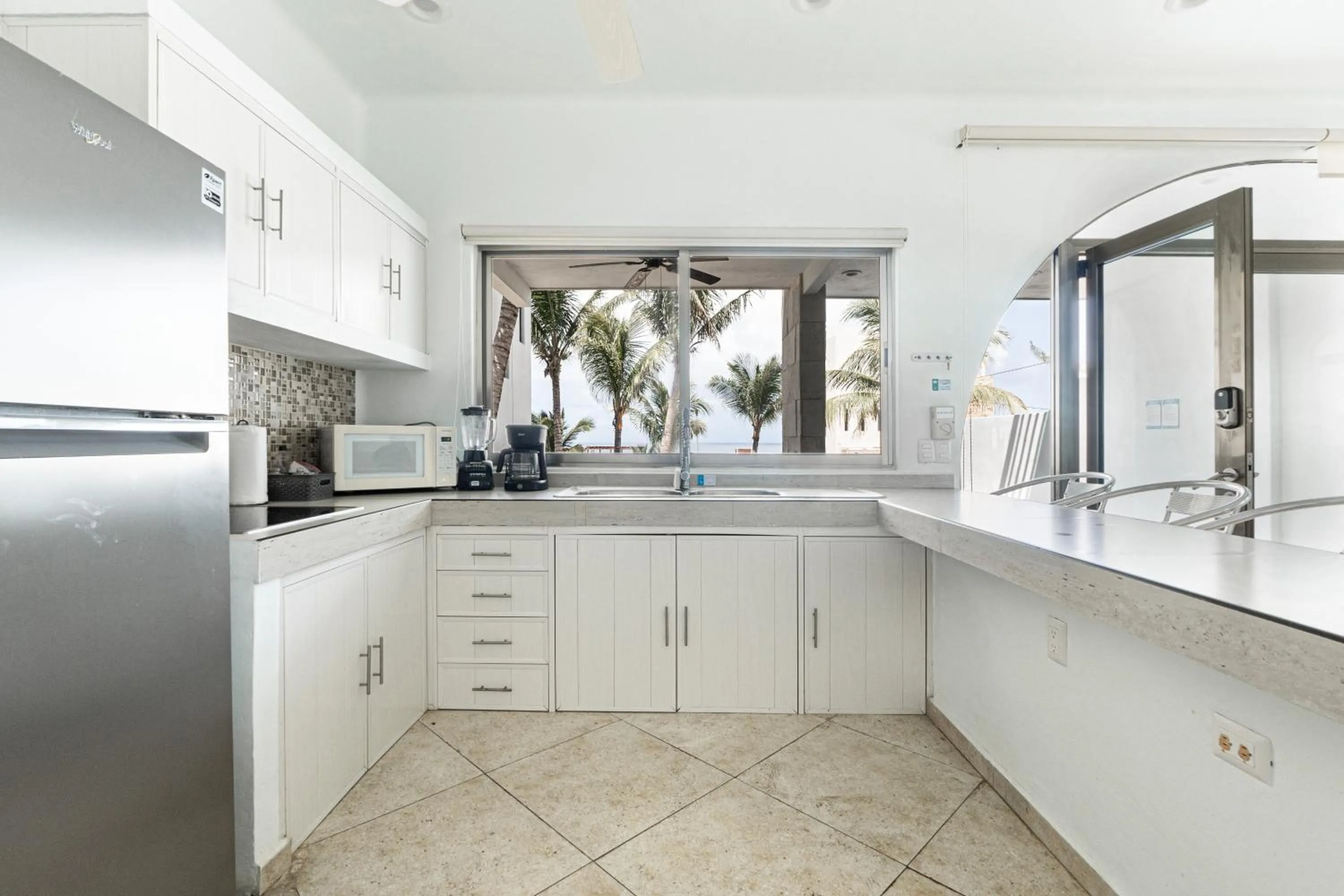 Kitchen or kitchenette in Villas Amanecer by Andiani Travel