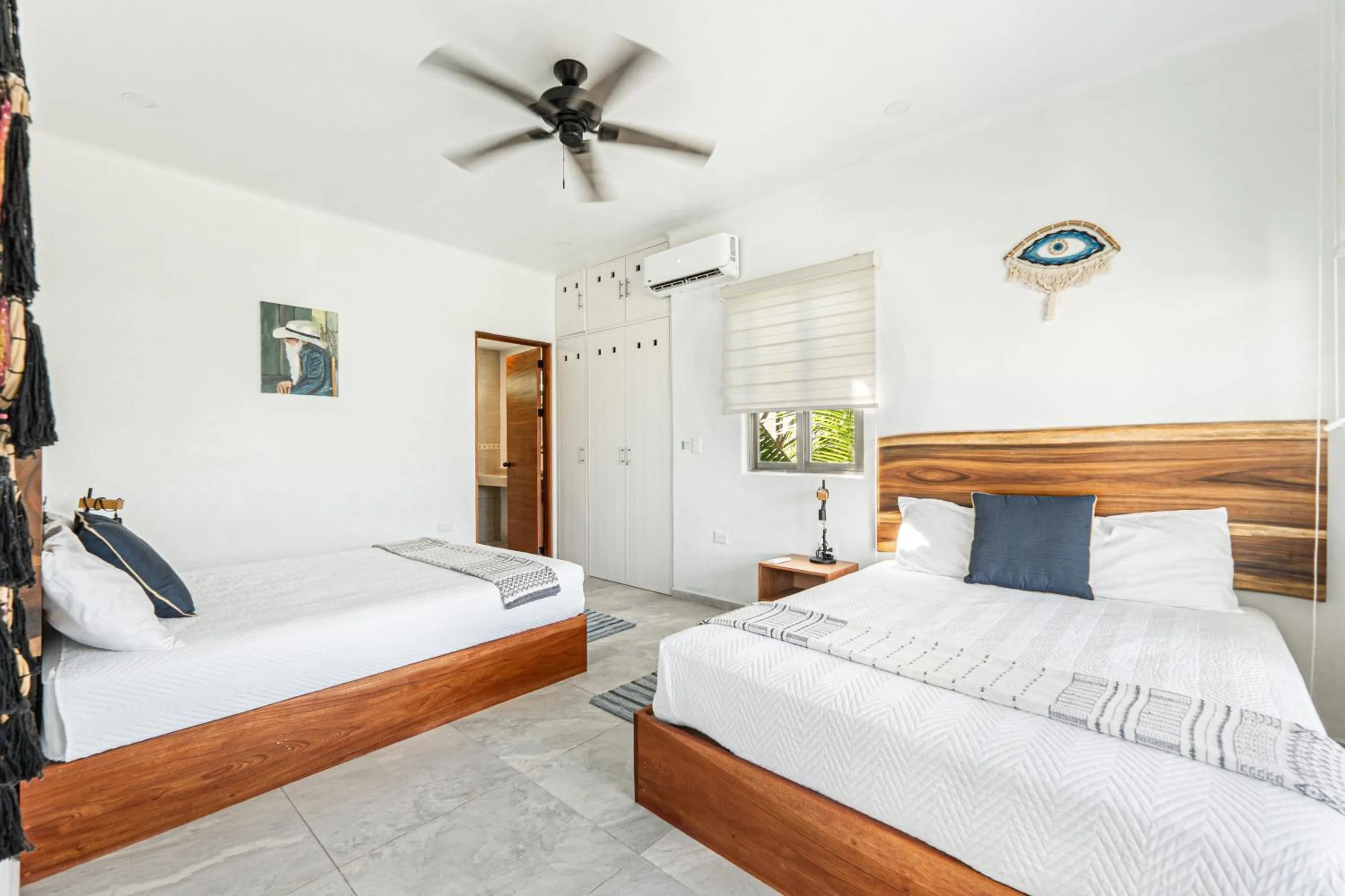 Bed in Villas Amanecer by Andiani Travel