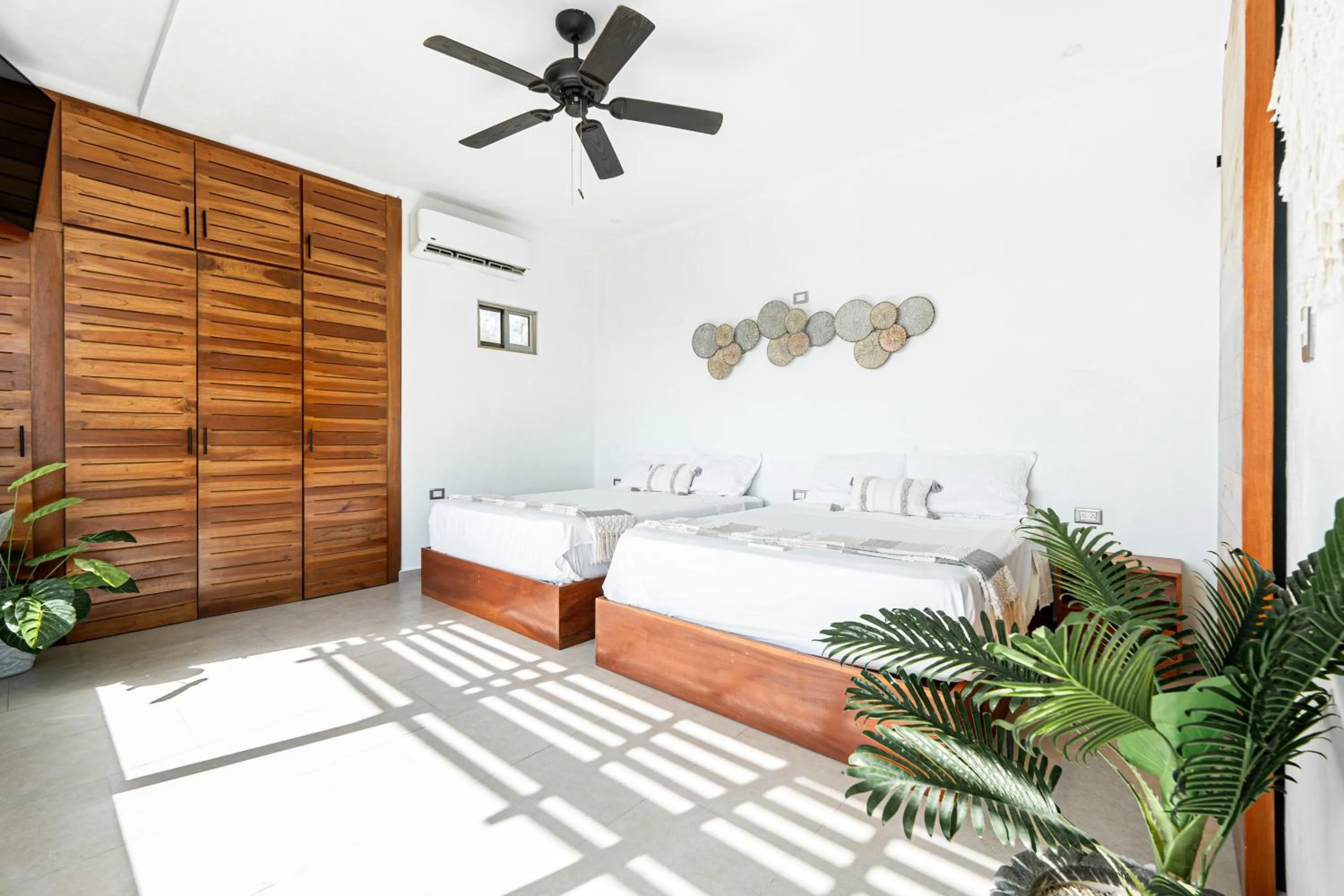 Bed in Villas Amanecer by Andiani Travel