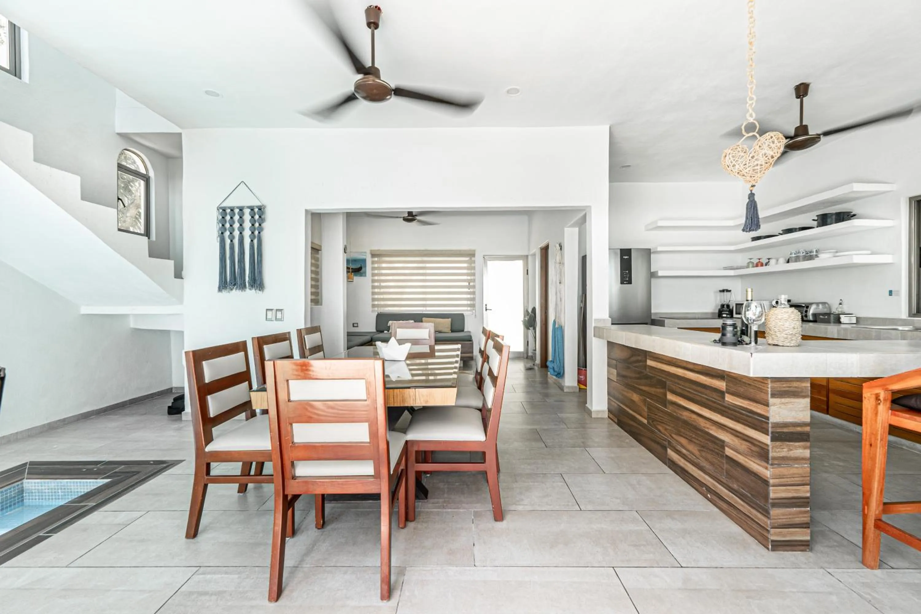 Kitchen or kitchenette in Villas Amanecer by Andiani Travel