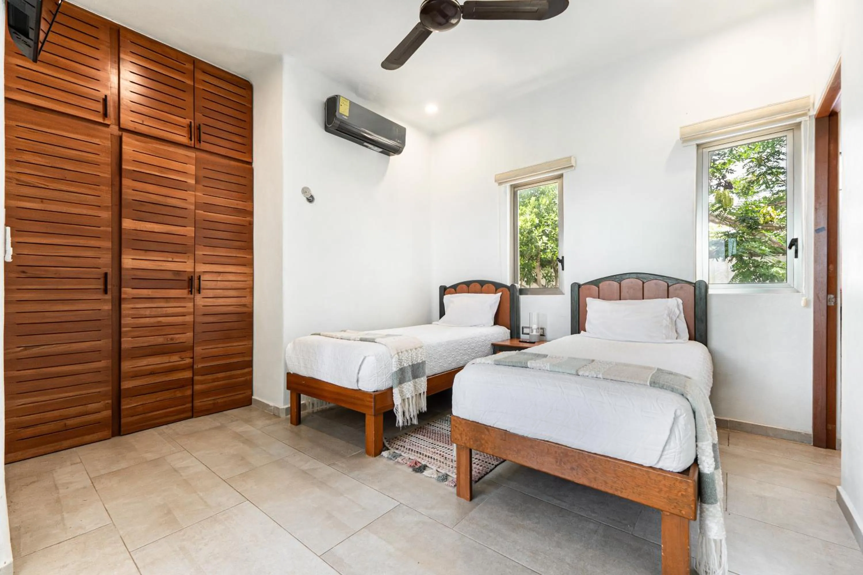 Bed in Villas Amanecer by Andiani Travel