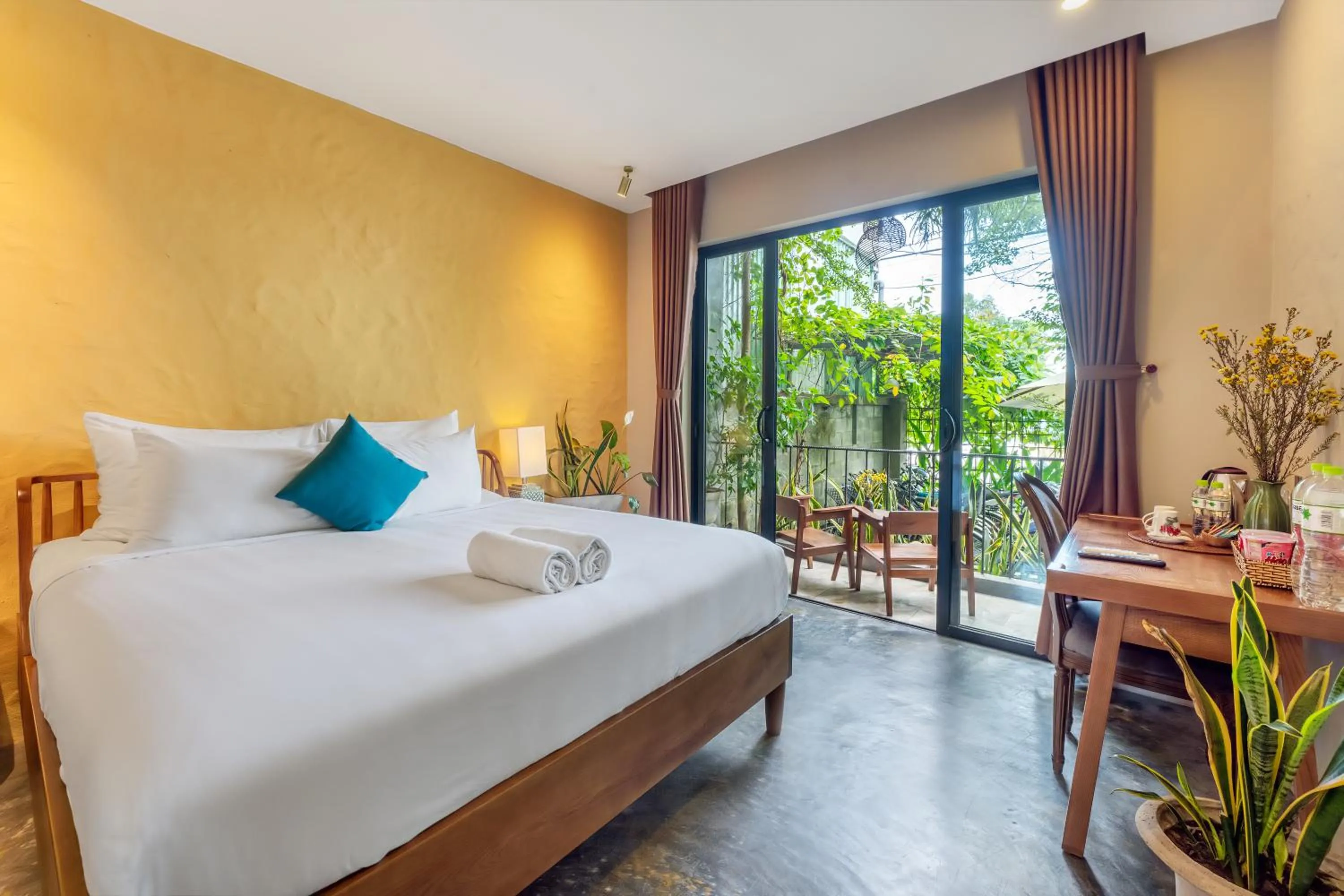 Balcony/Terrace, Bed in Nam An Mama Villa Hoi An