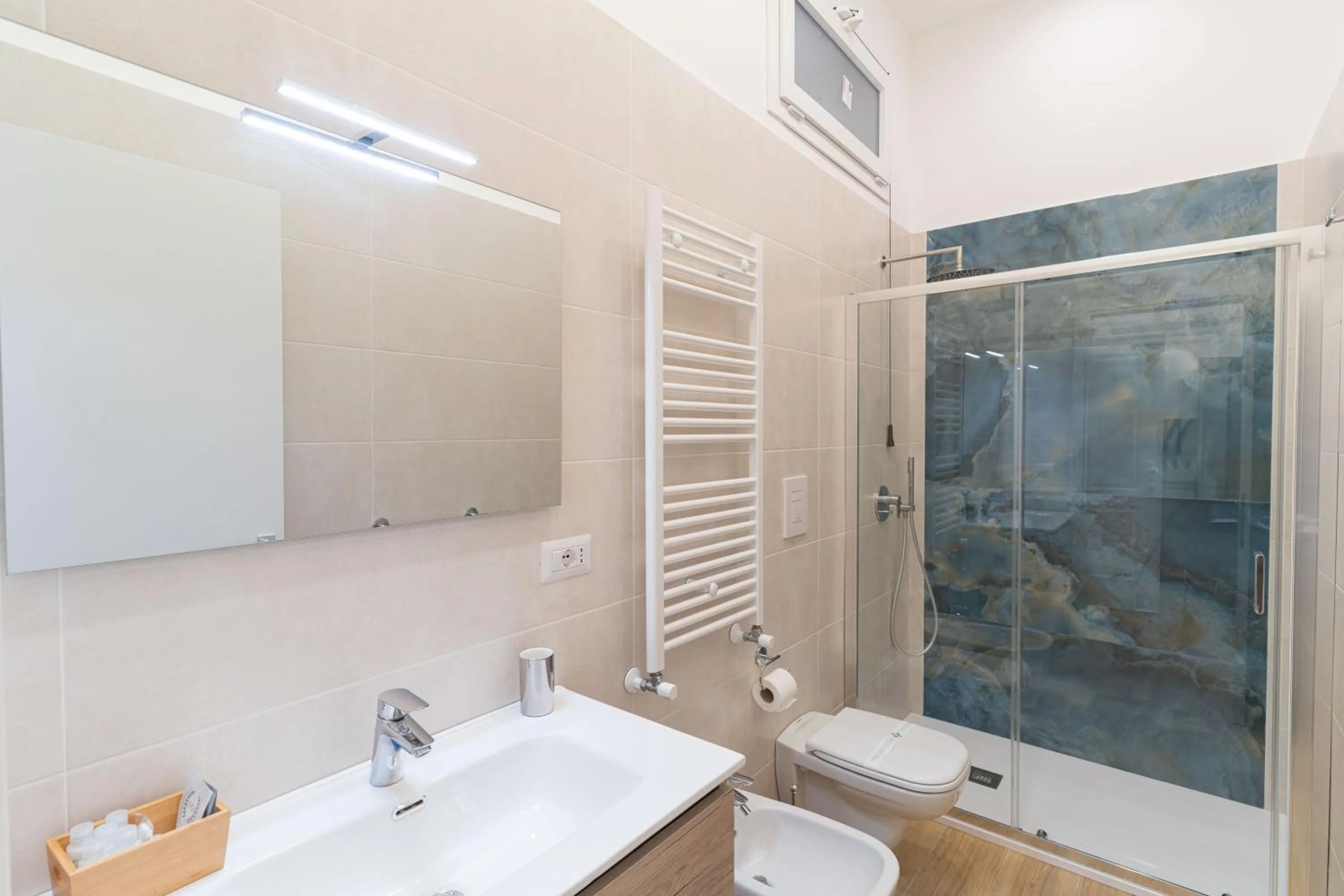 Bathroom in Toto e Peppino Luxury Rooms