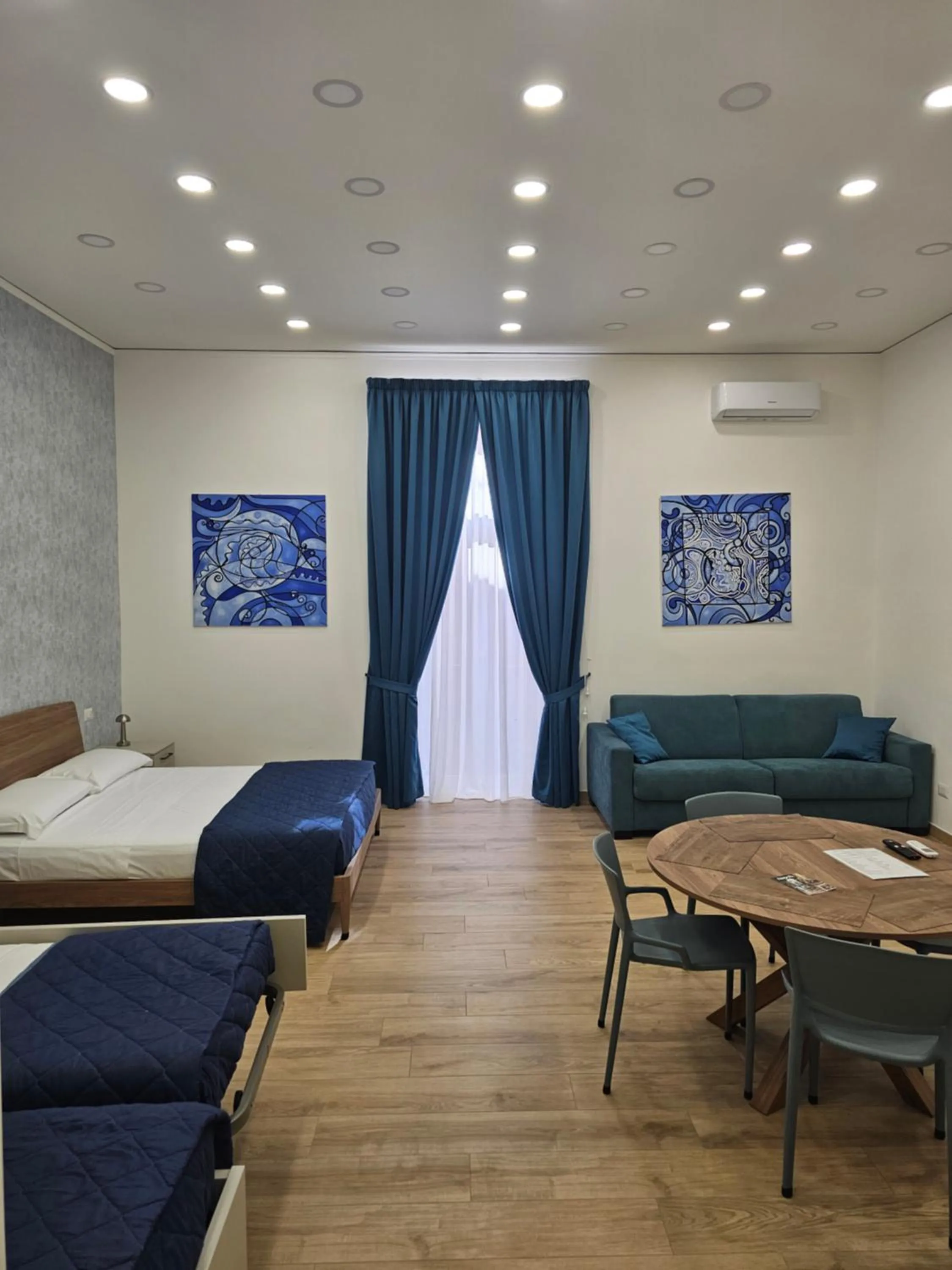 Bed in Toto e Peppino Luxury Rooms