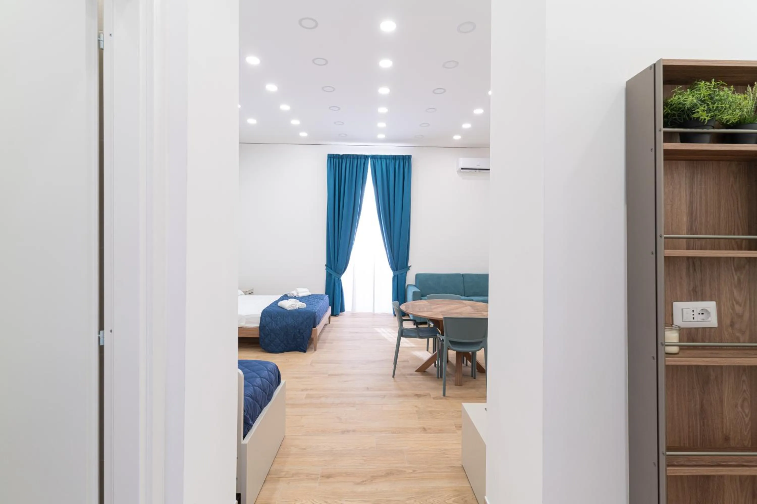 Bed in Toto e Peppino Luxury Rooms