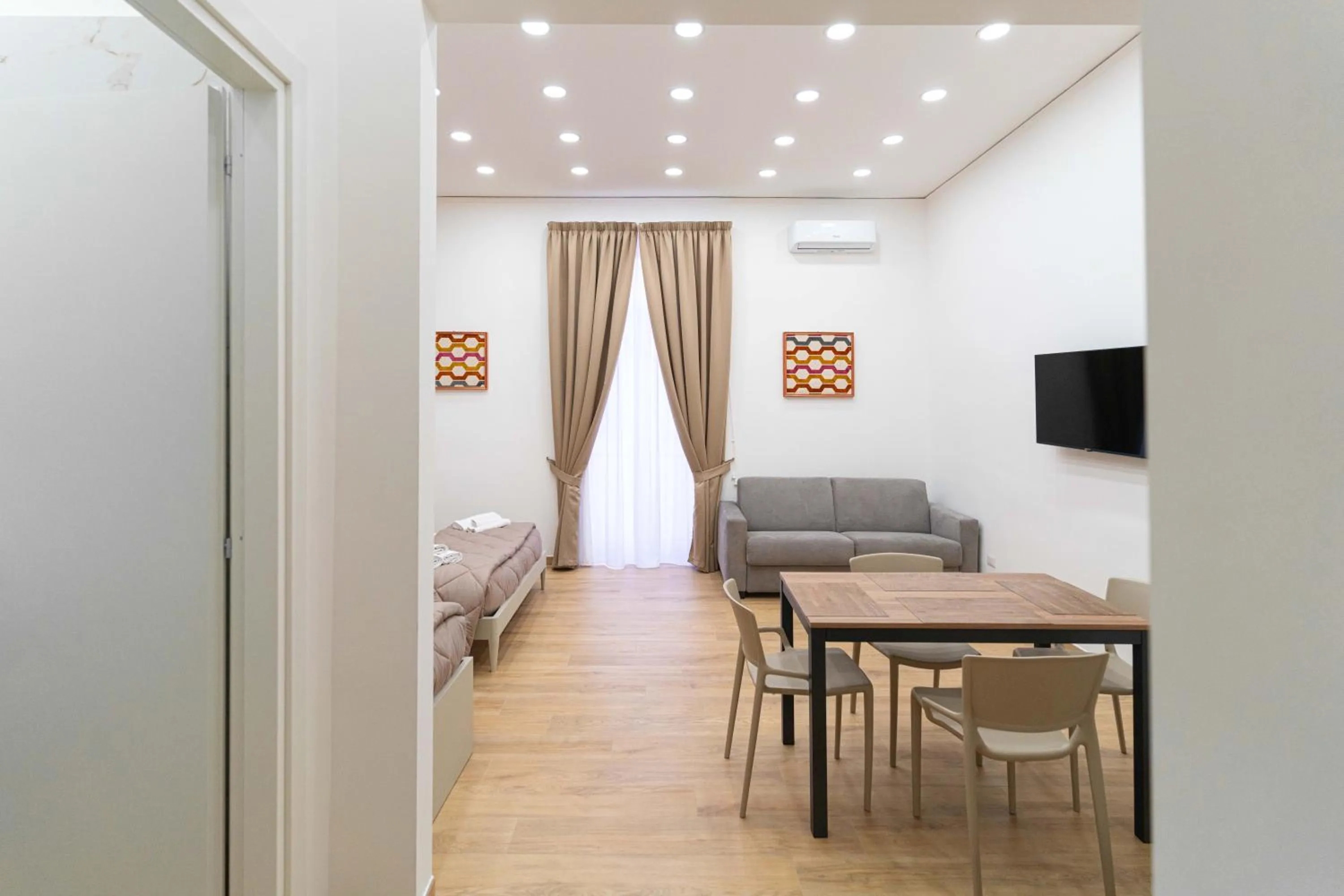 Bed in Toto e Peppino Luxury Rooms