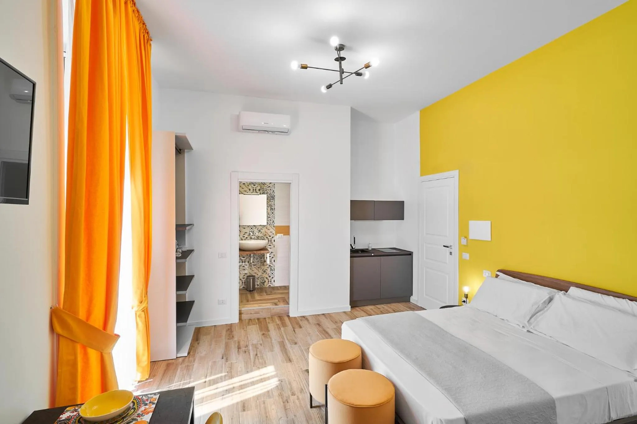 Bed in Toto e Peppino Luxury Rooms