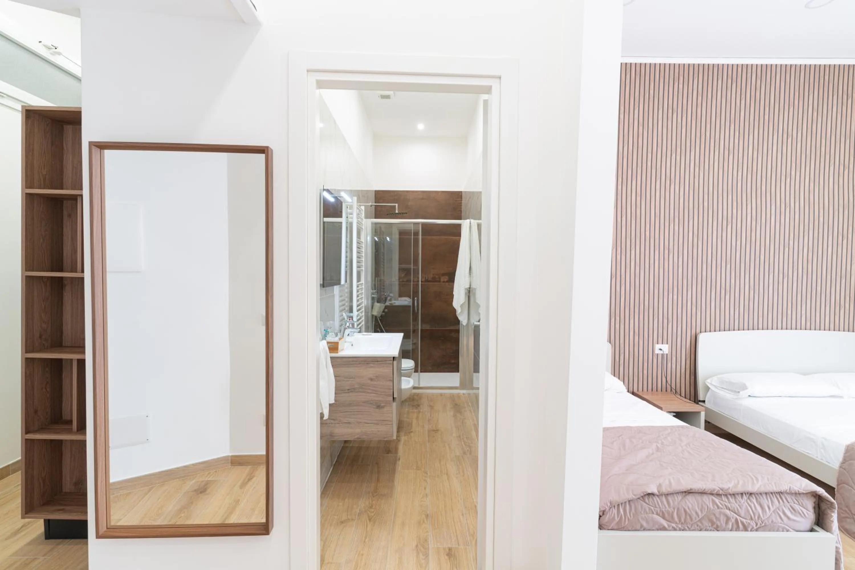 Bed in Toto e Peppino Luxury Rooms