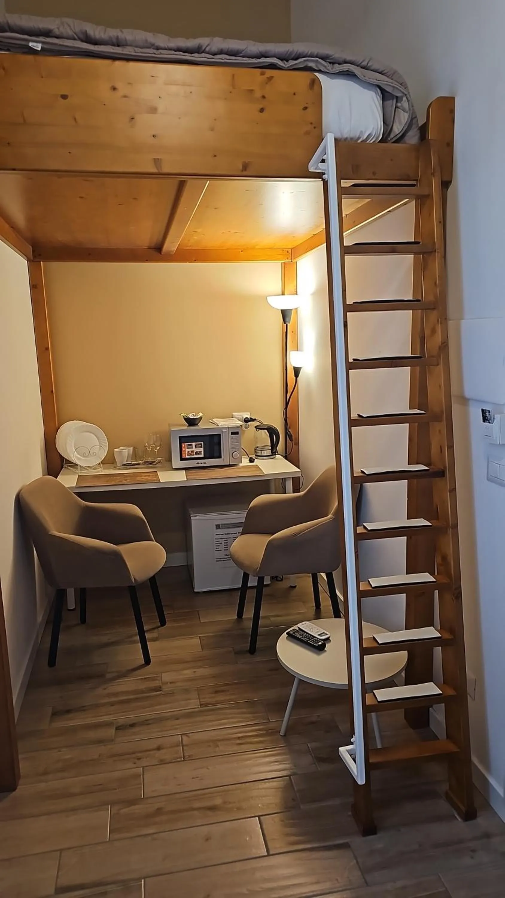 Living room in Toto e Peppino Luxury Rooms