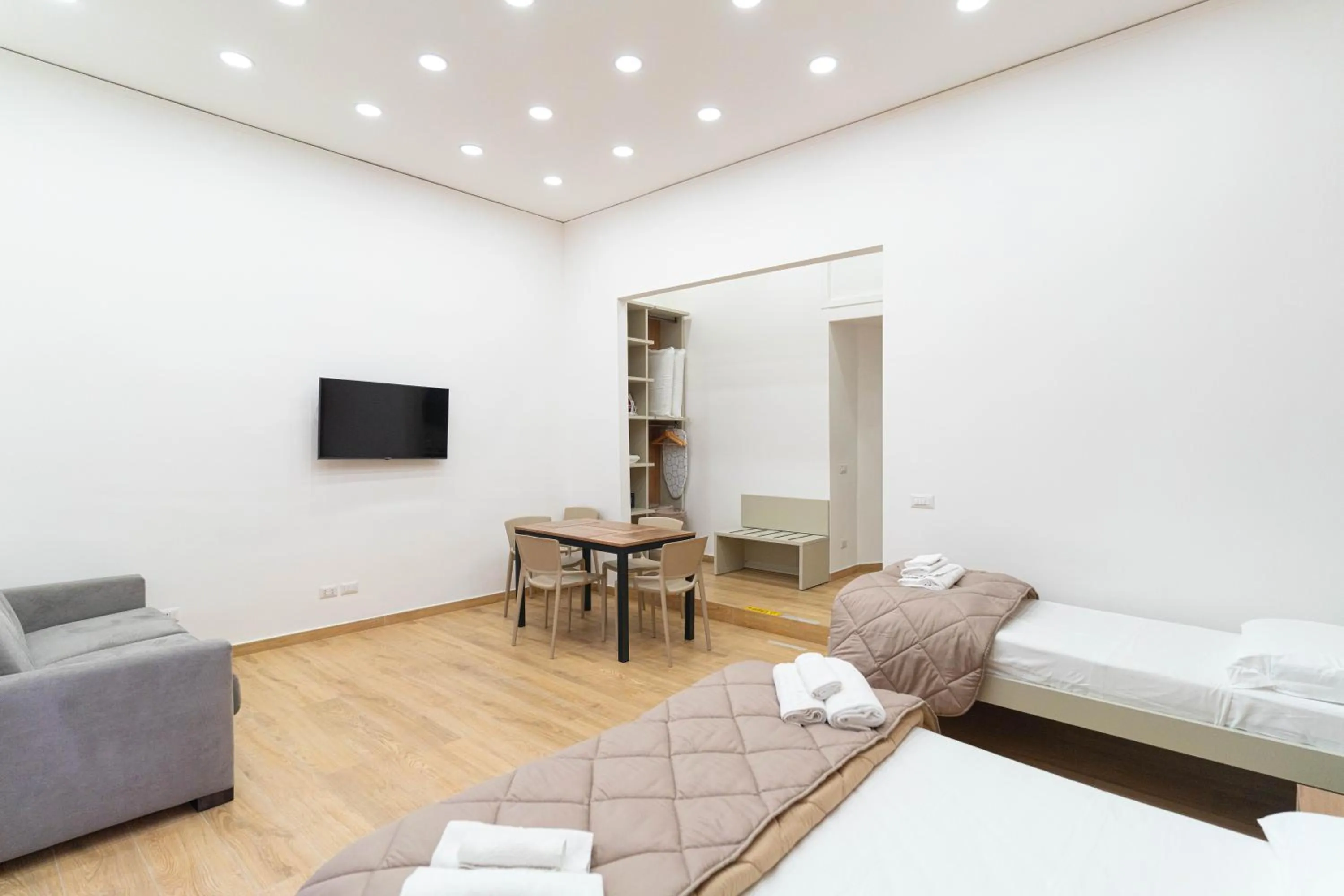 Bed in Toto e Peppino Luxury Rooms