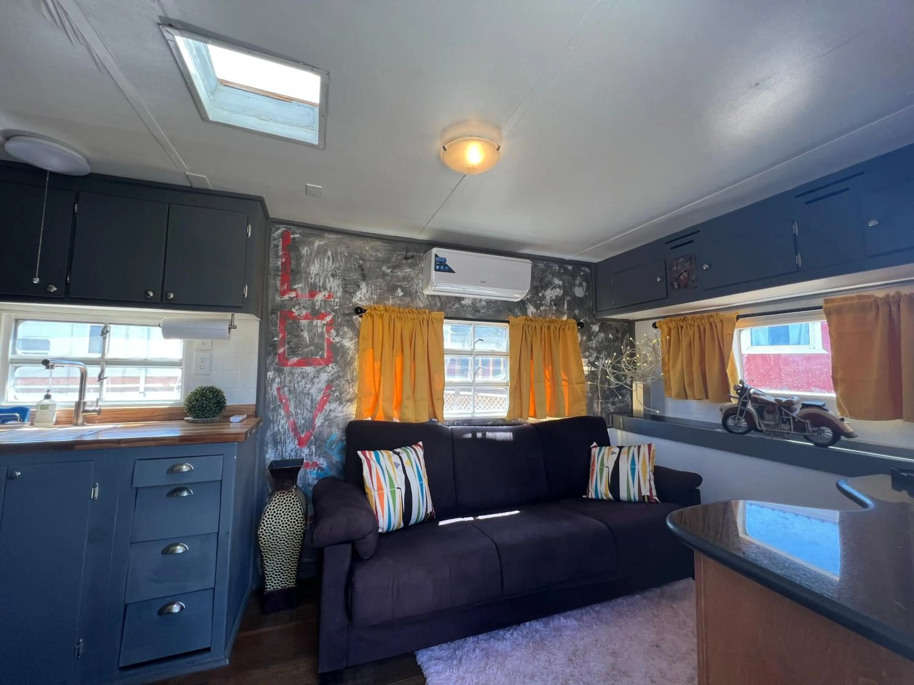 Living room in Ecovino Valle de Guadalupe