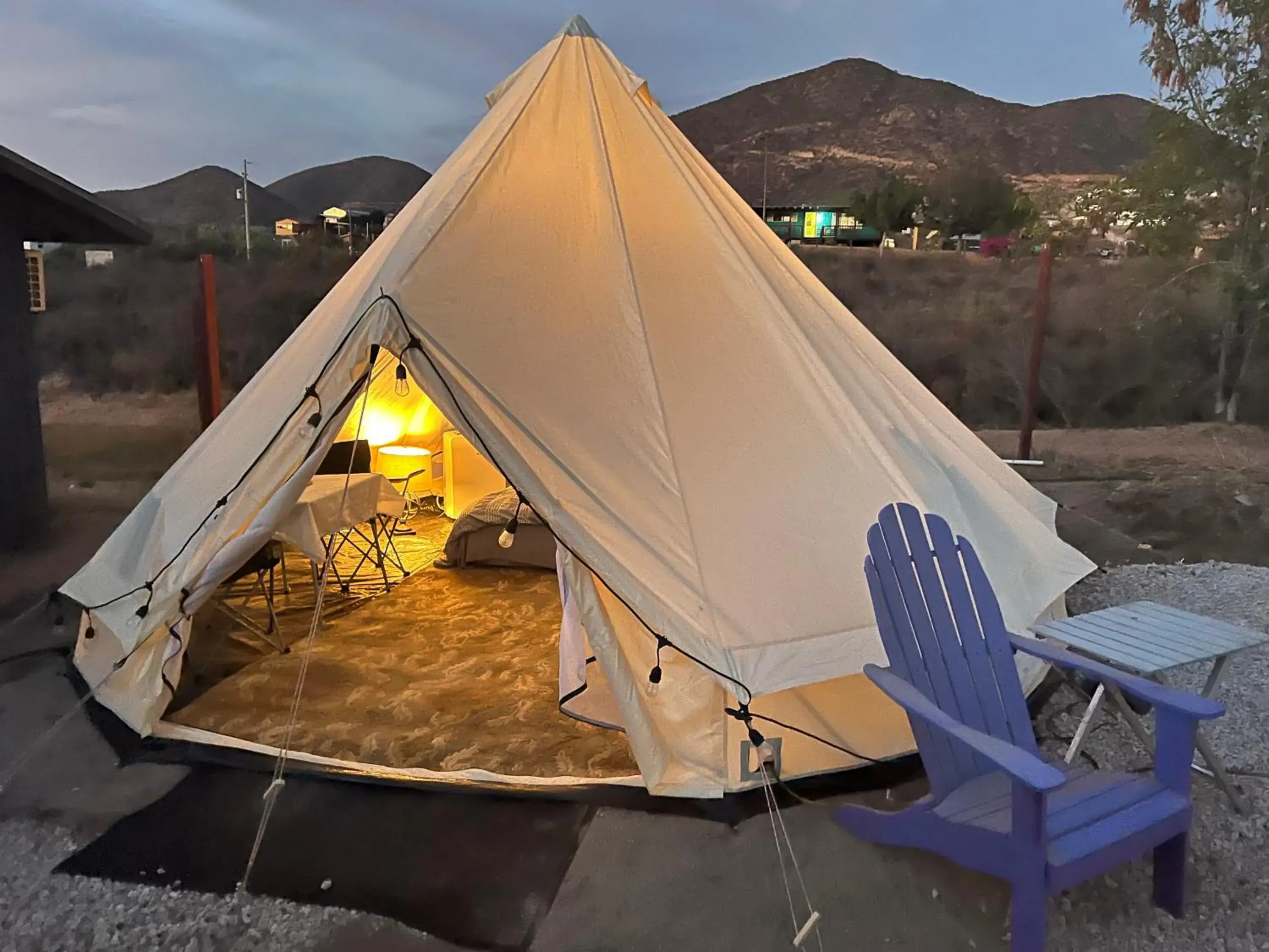 Tent in Ecovino Valle de Guadalupe Tent in Ecovino Valle de Guadalupe