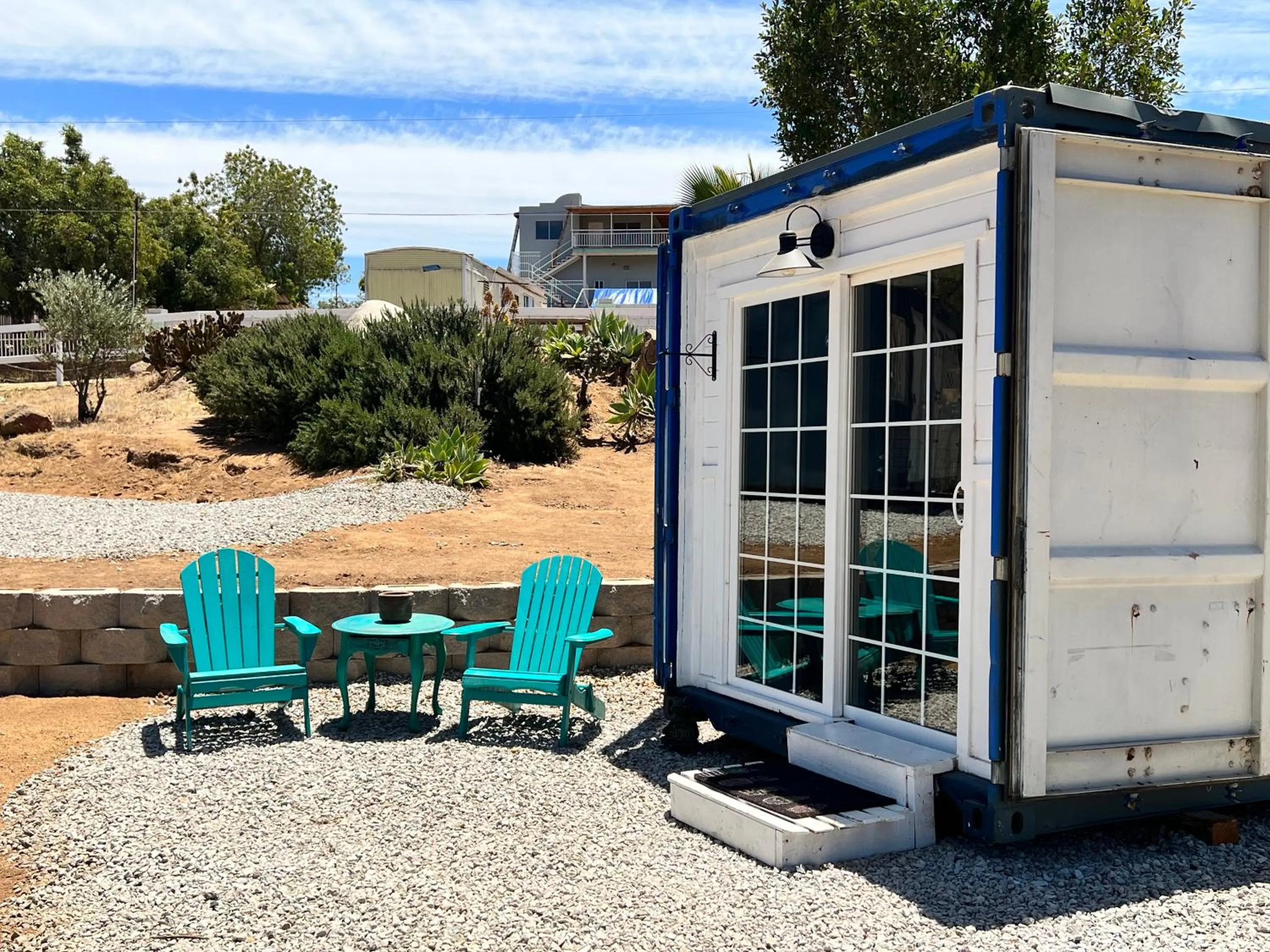 Patio in Ecovino Valle de Guadalupe