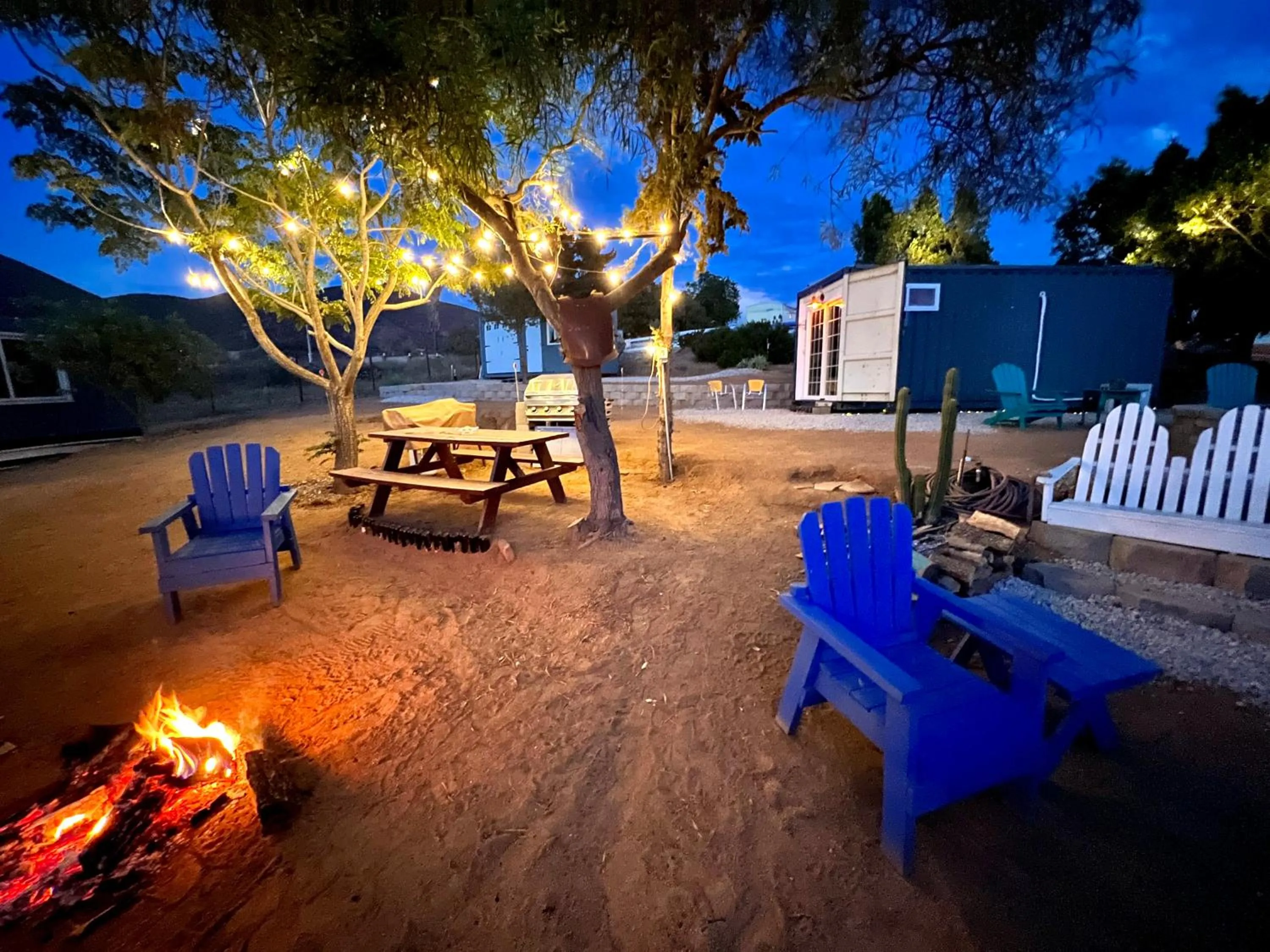 Patio in Ecovino Valle de Guadalupe